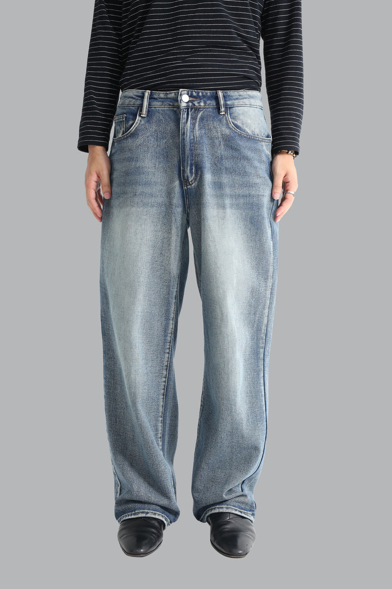 sullen tokyo ワイドストレートデニム WASHED WIDE DENIM PANTS – SULLEN TOKYO