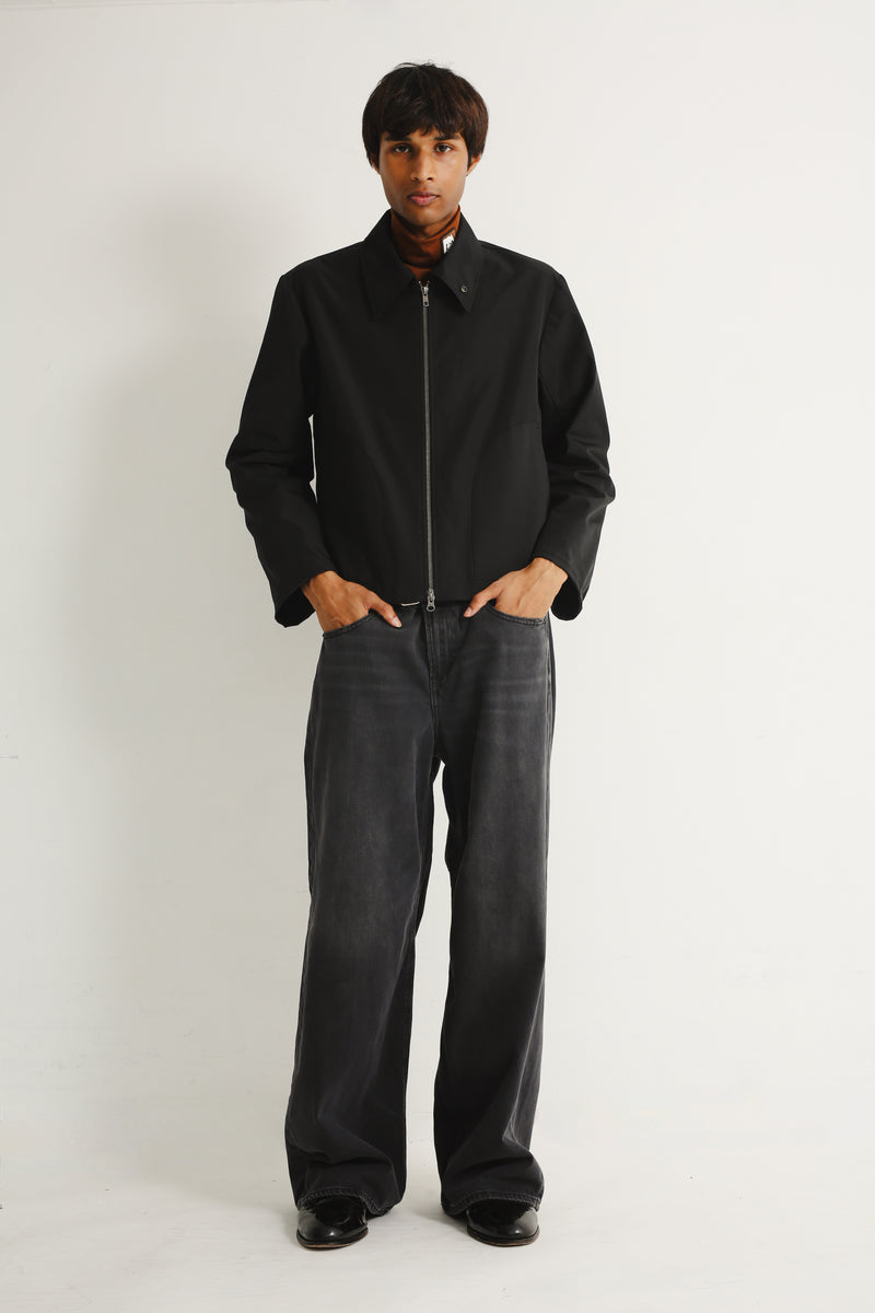 NYLON HIGH NECK DRIZZLER JACKET – SULLEN TOKYO