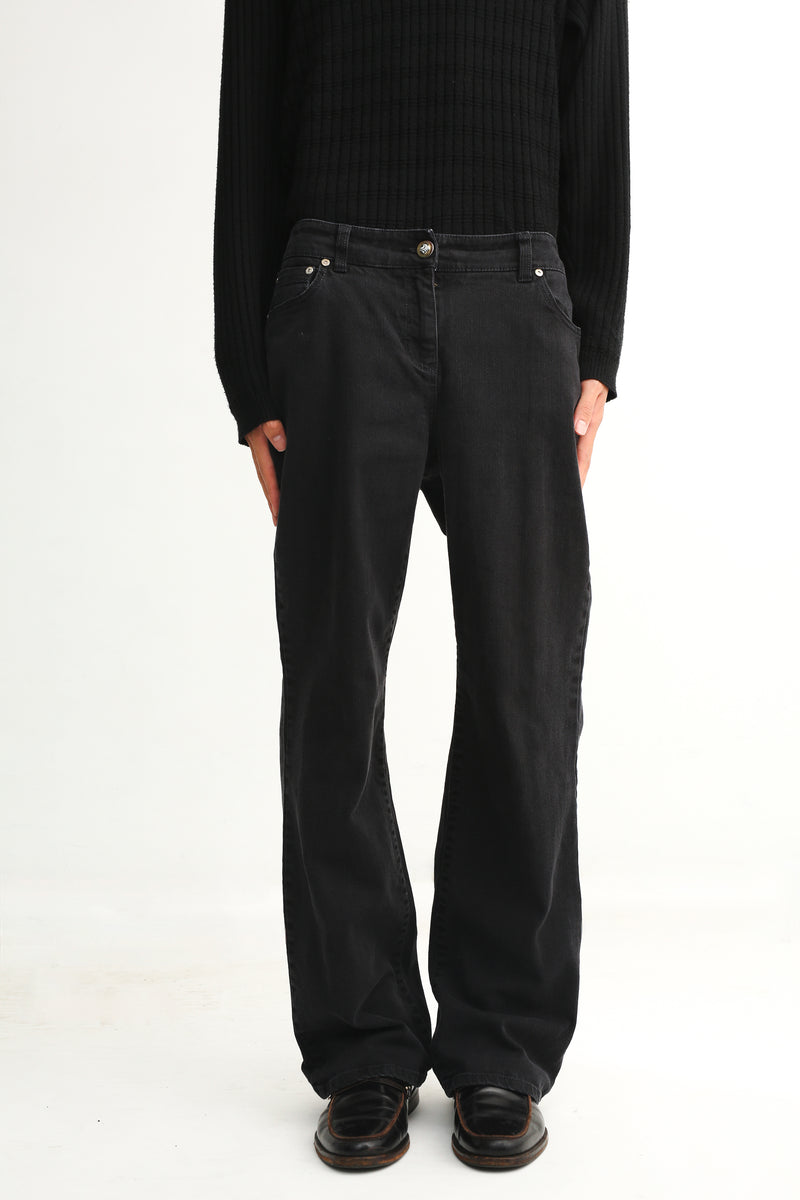 おすすめ人気ランキング2025年 BLACK FLARE DENIM PANTS – SULLEN TOKYO パンツ