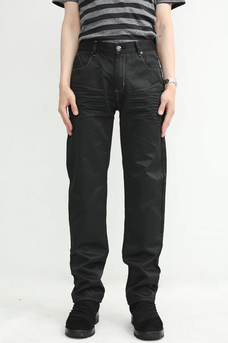 COATING STRAIGHT DENIM PANTS – SULLEN TOKYO