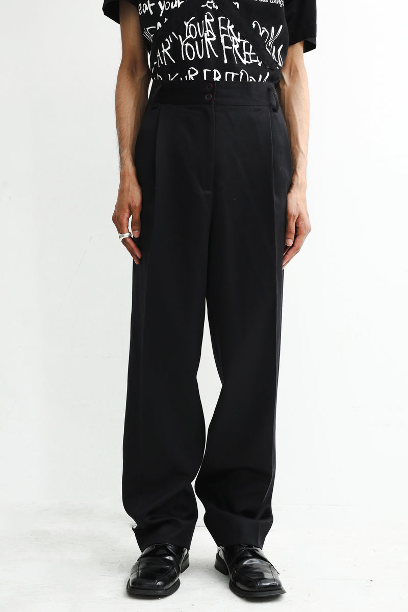 TUCK WIDE TROUSERS – SULLEN TOKYO