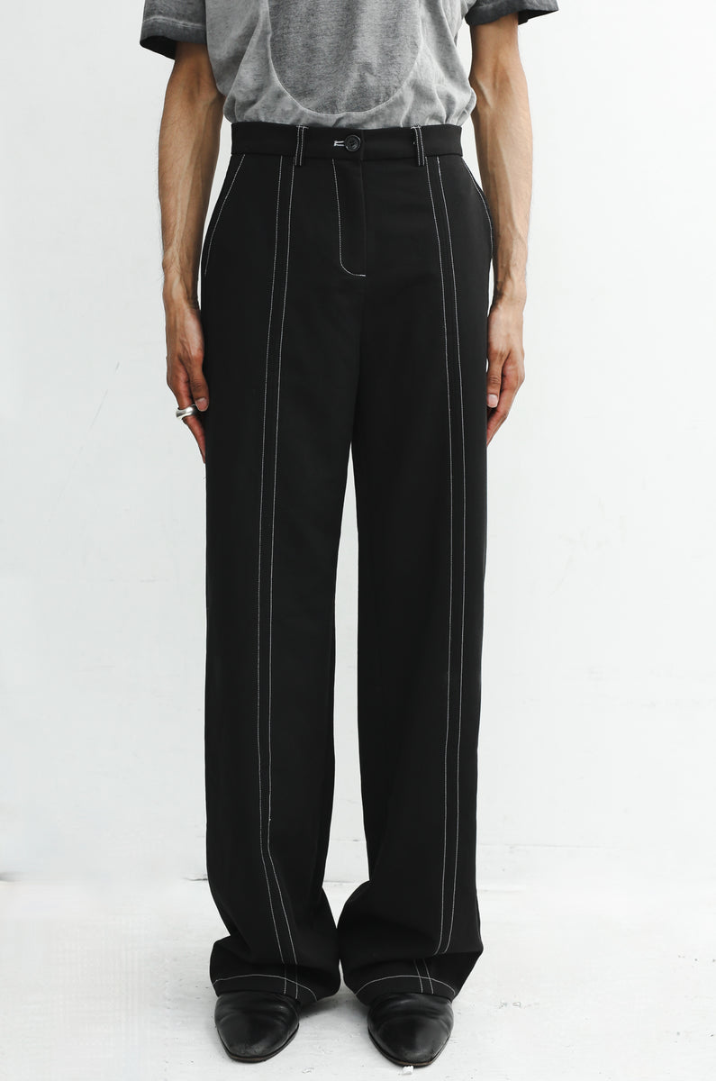 パンツ sullen wide straight trousers STICH WIDE STRAIGHT TROUSERS – SULLEN TOKYO