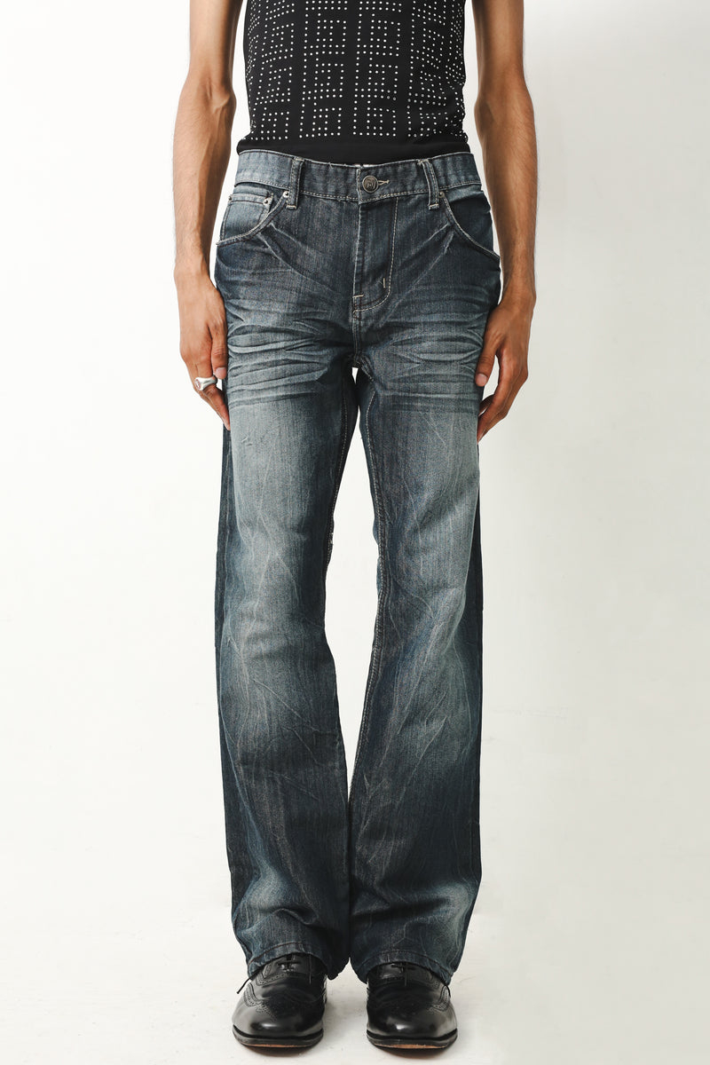 WASHED FLARE DENIM – SULLEN TOKYO