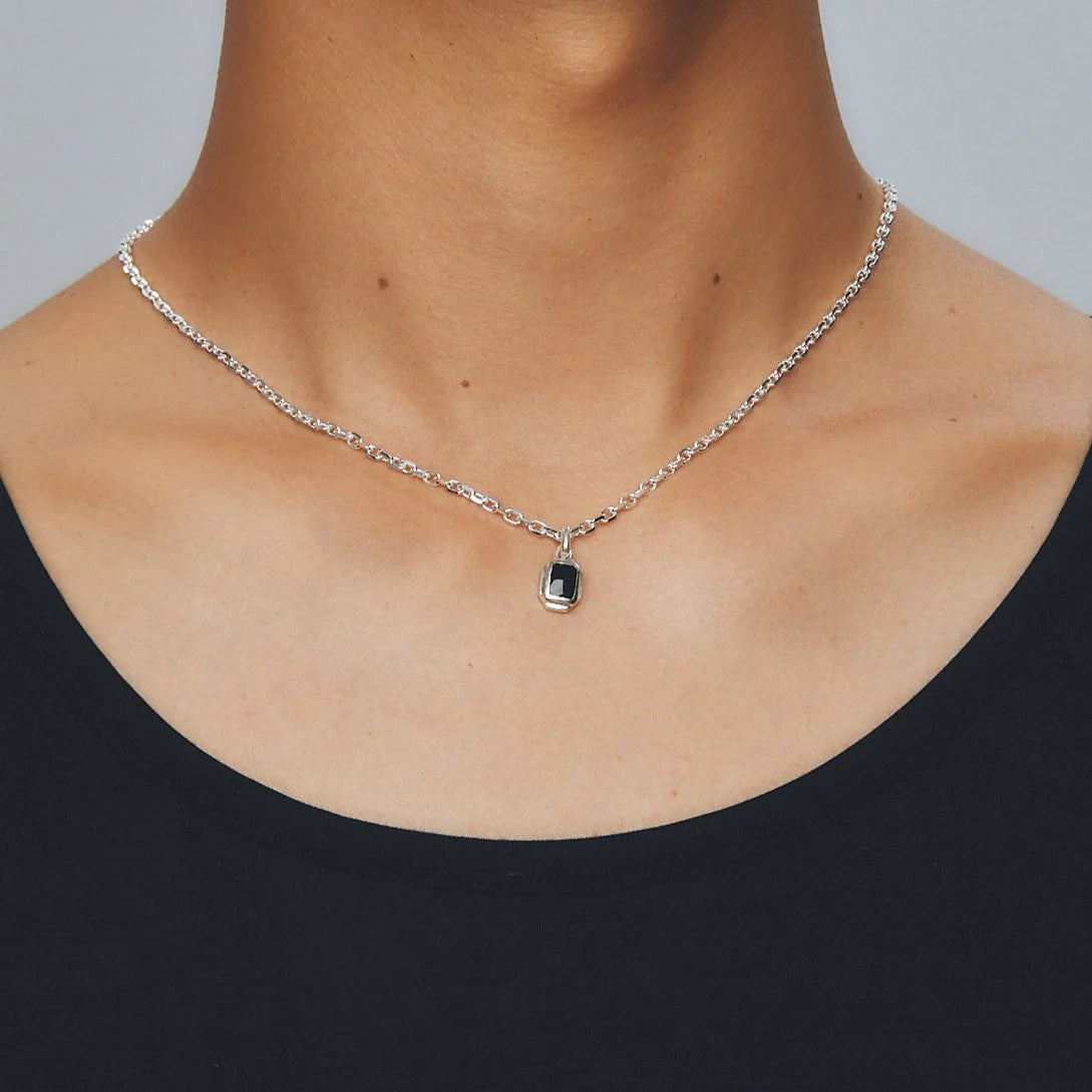 sullen tokyo 周年ネックレス Pleanau OX DROP STONE NECKLACE - BLACK ONYX – SULLEN TOKYO