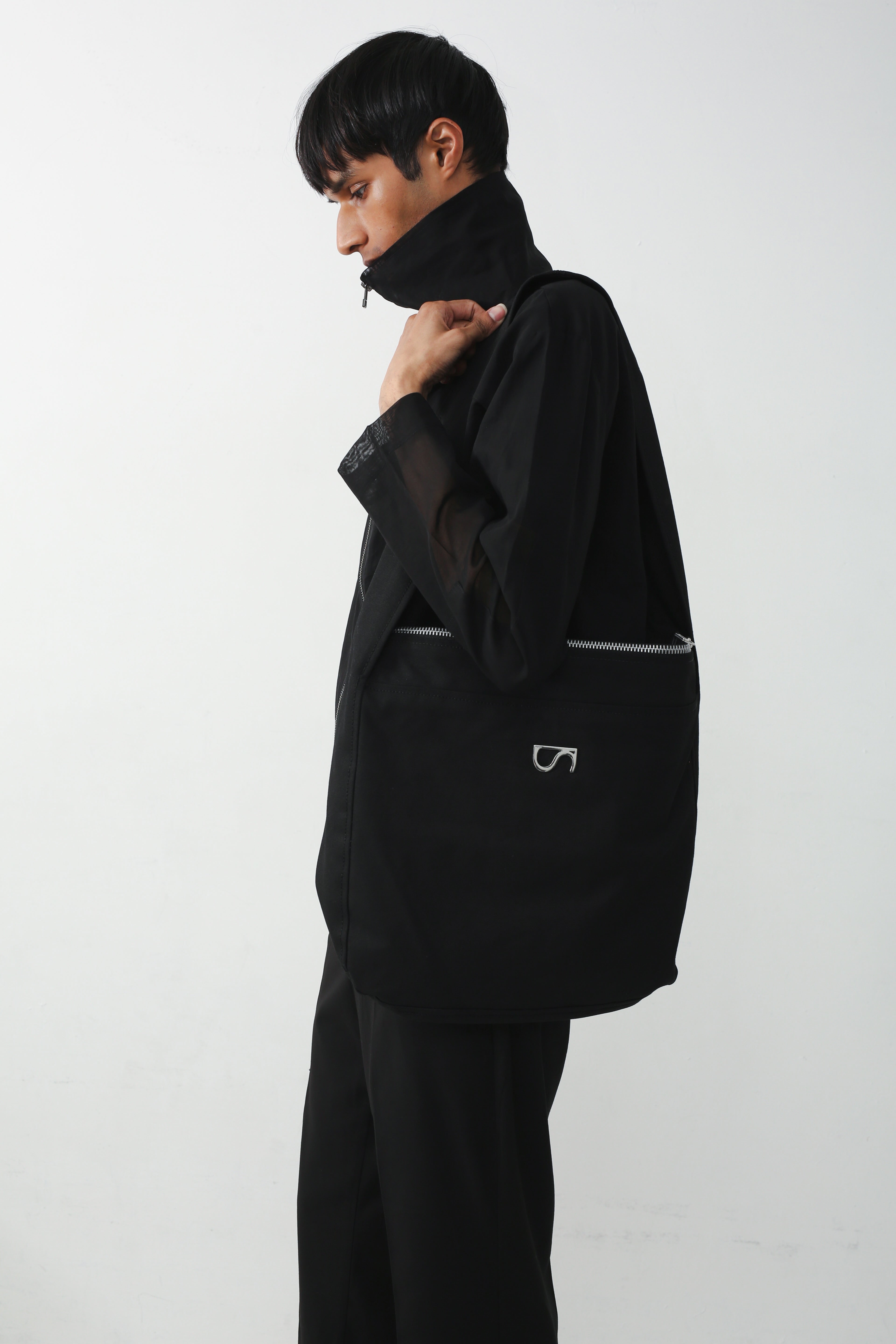 MINI SACK CANVAS SHOULDER BAG - BLACK – SULLEN TOKYO
