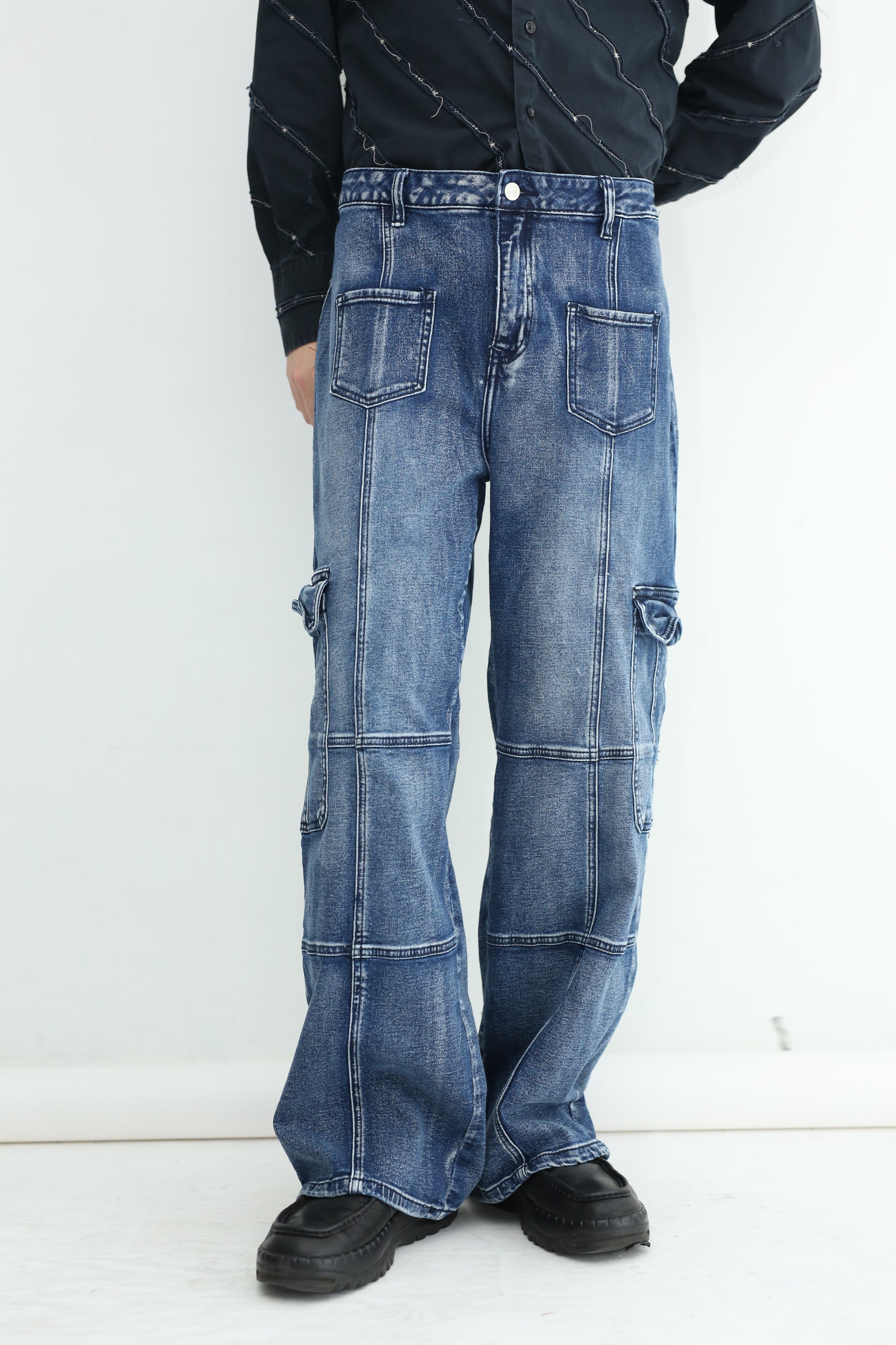 90's WIDE CARGO DENIM – SULLEN TOKYO