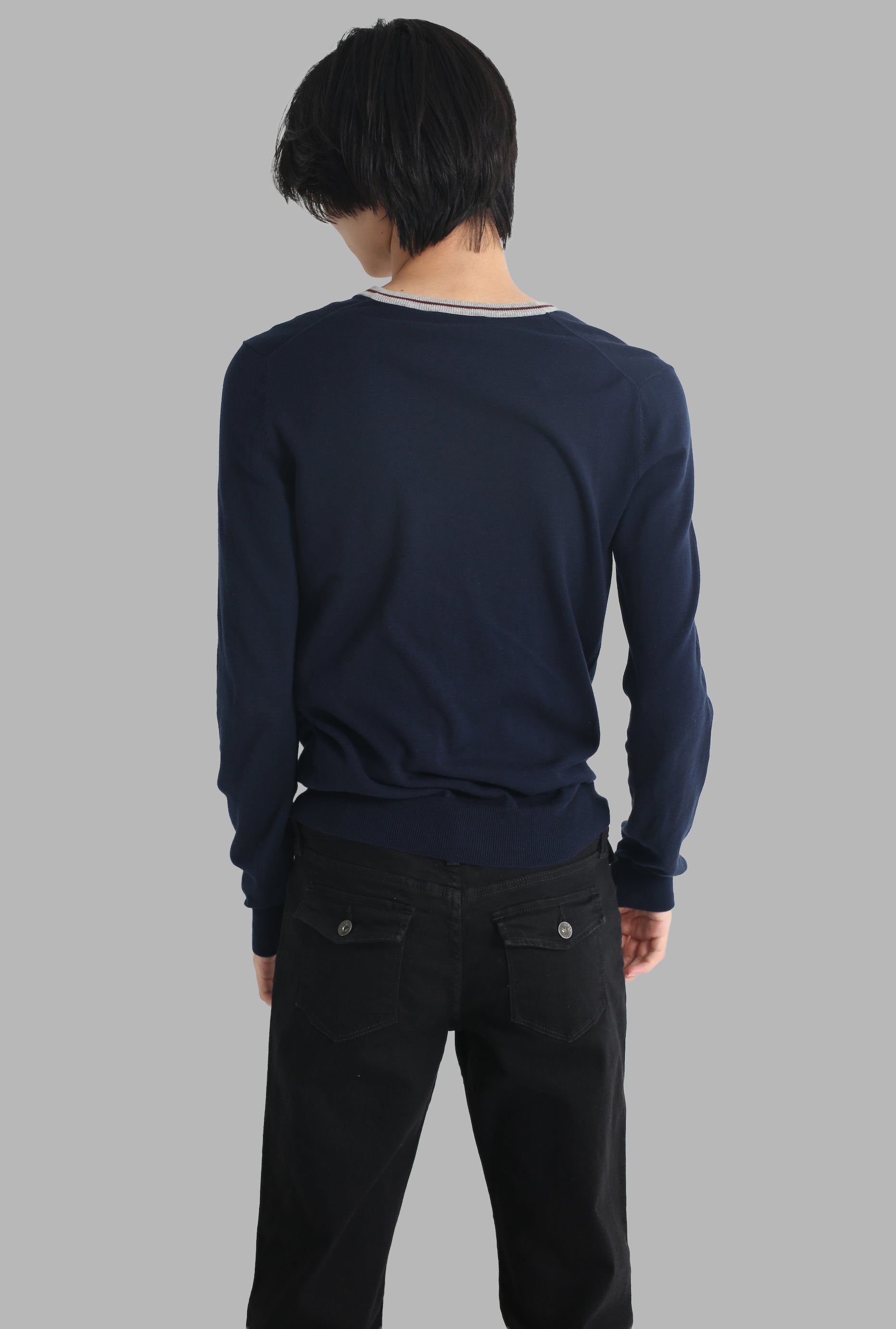トップス prada/v-neck knit Prada women's ecru oversized V-neck jumper – Loop Generation