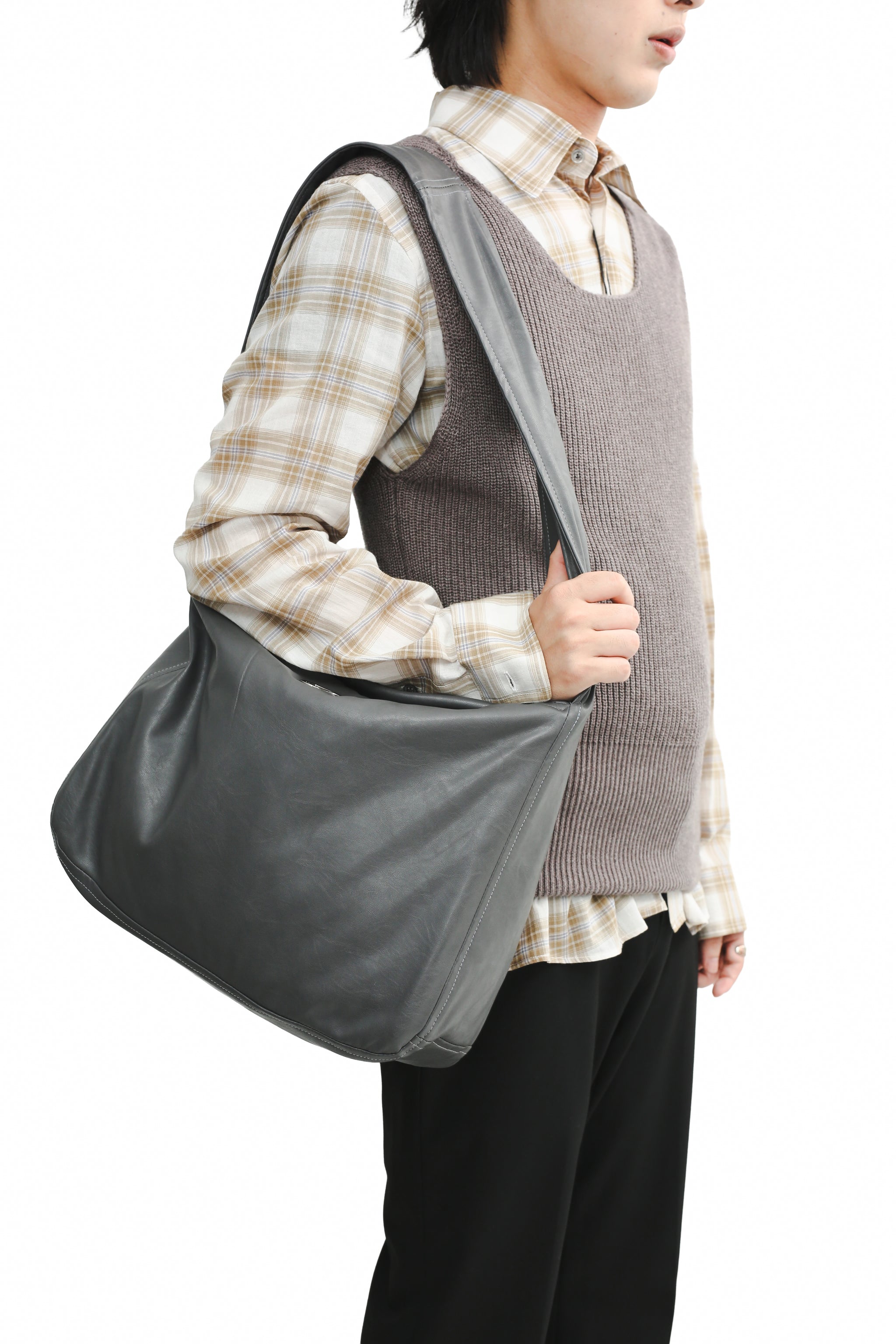 MINI SACK SHOULDER BAG - GREY – SULLEN TOKYO