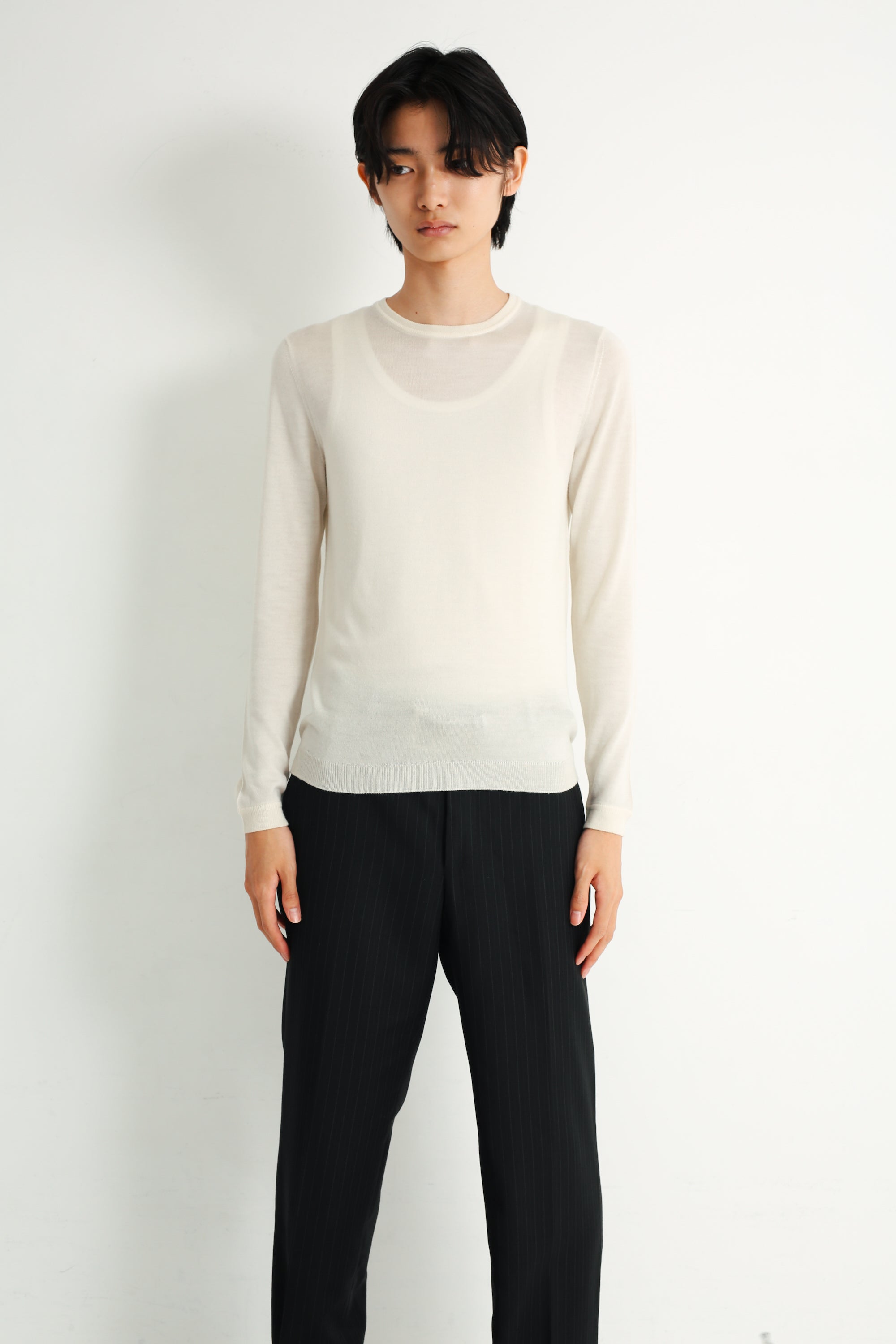 希少Lサイズ 00s PRADA silk 100% knit ニット セーター 三越伊勢丹 | PRADA/プラダ_Women通販 | カシミアxシルク