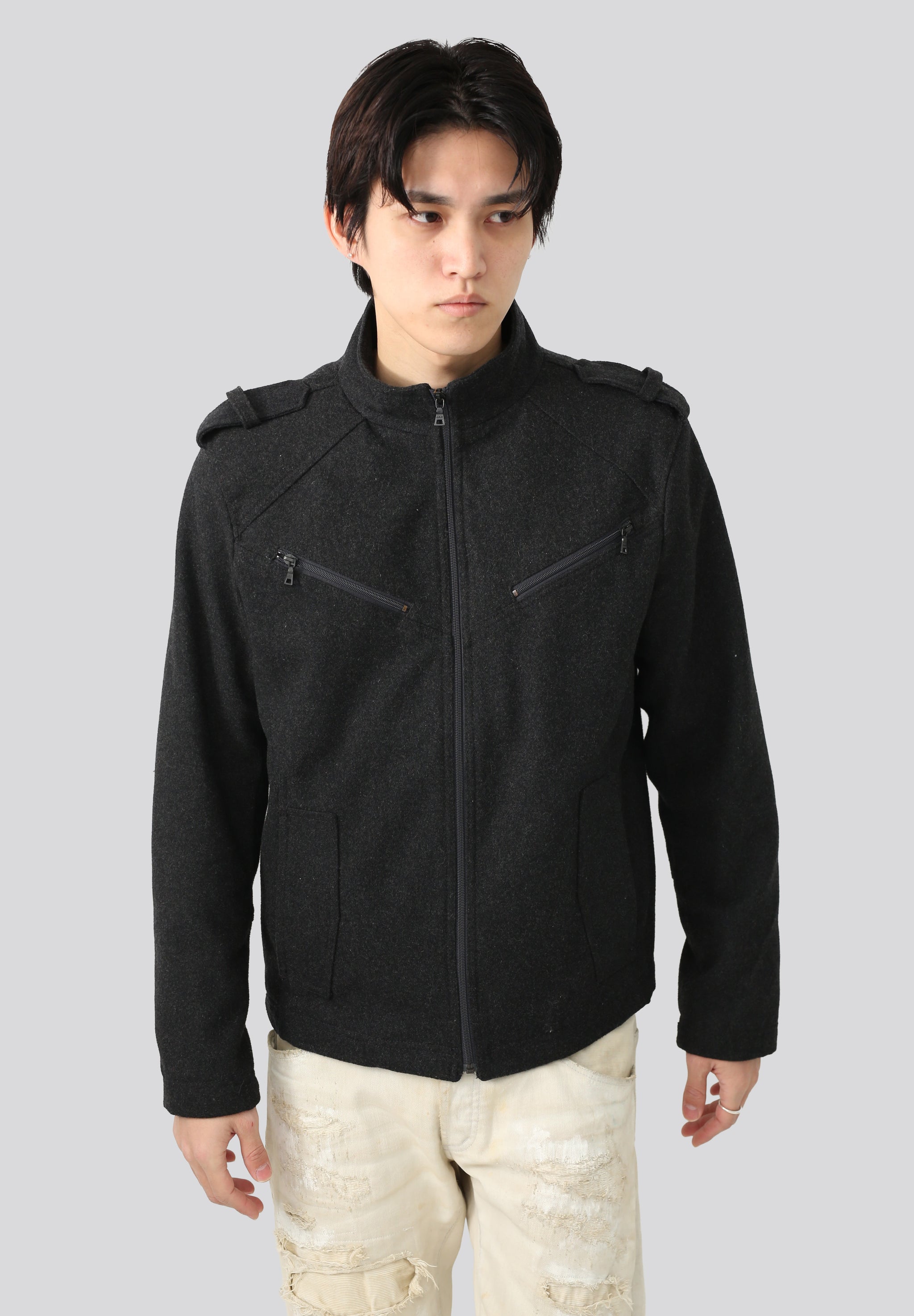 伊太利屋　wool jacket ウールジャケット sullen blouson 伊太利屋wool jacket ウールジャケット sullen blouson