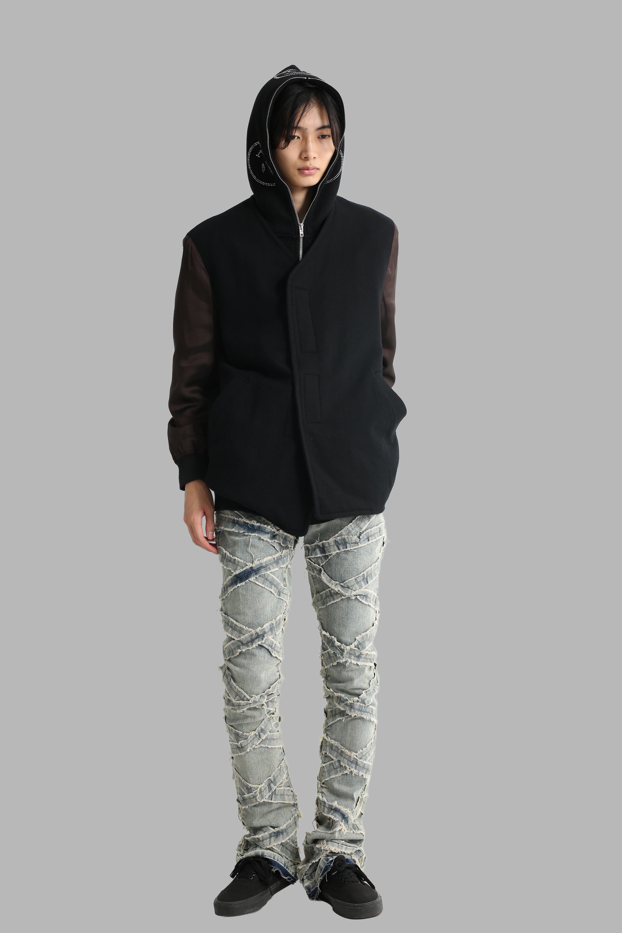 COMME des GARCONS　HOMME PLUS ストール　つけ襟 COMME des GARCONS HOMME PLUS ストール つけ襟