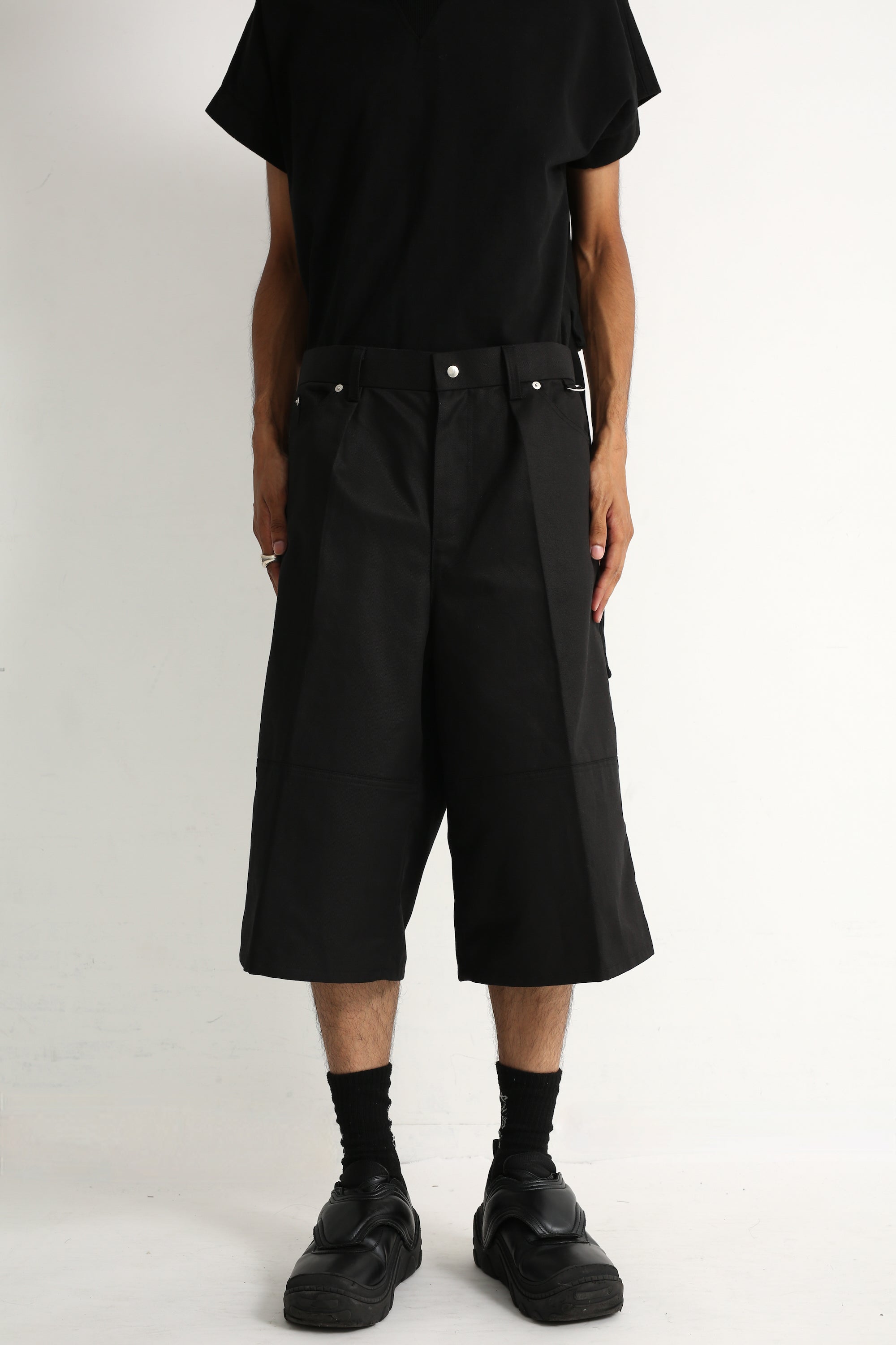 パンツ sullen tokyo/wide trousers BLACK WIDE DENIM PANTS – SULLEN TOKYO
