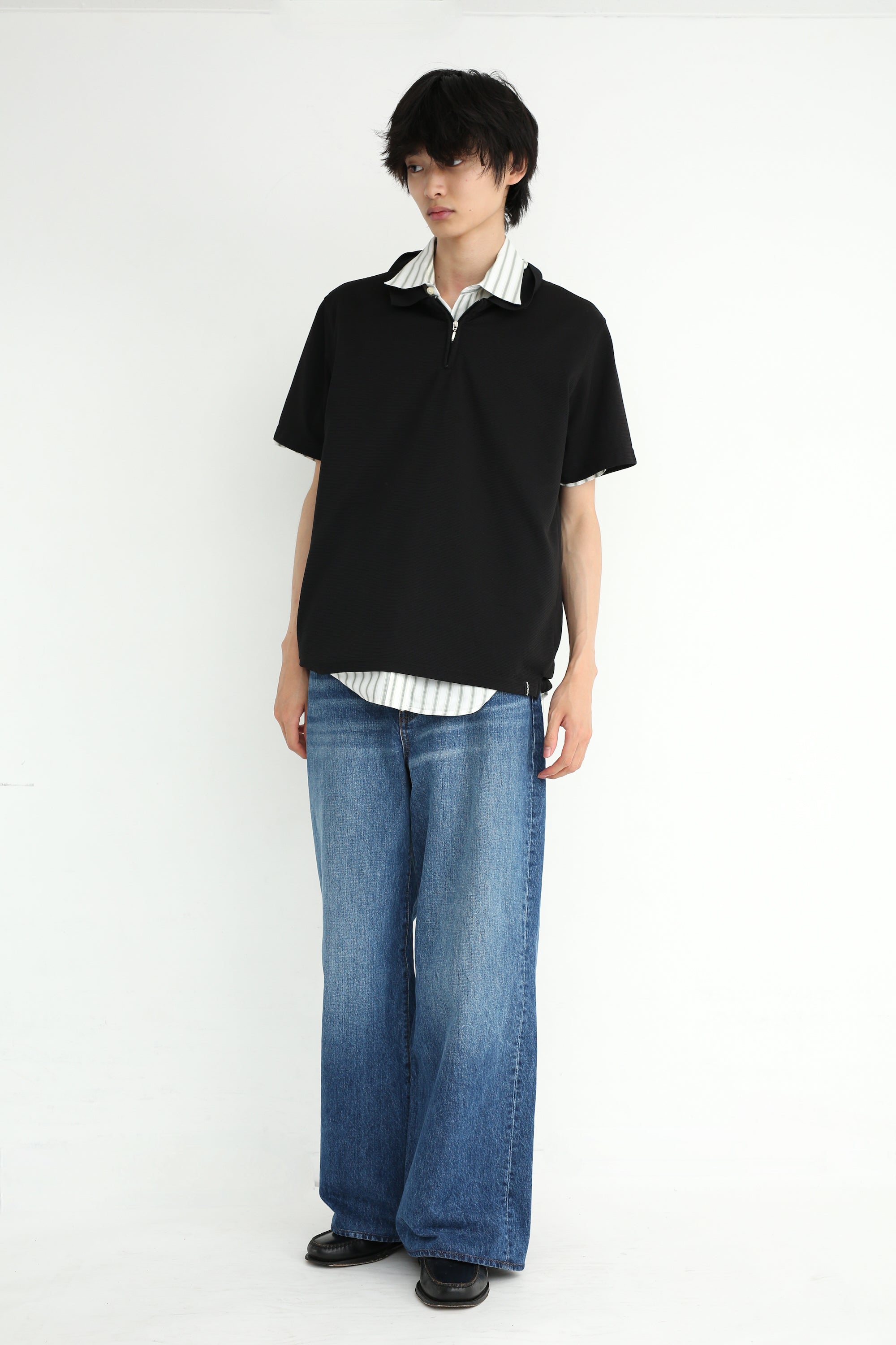 Shoop×Sullen Tokyo HALF ZIP POLO SHIRT – SULLEN TOKYO