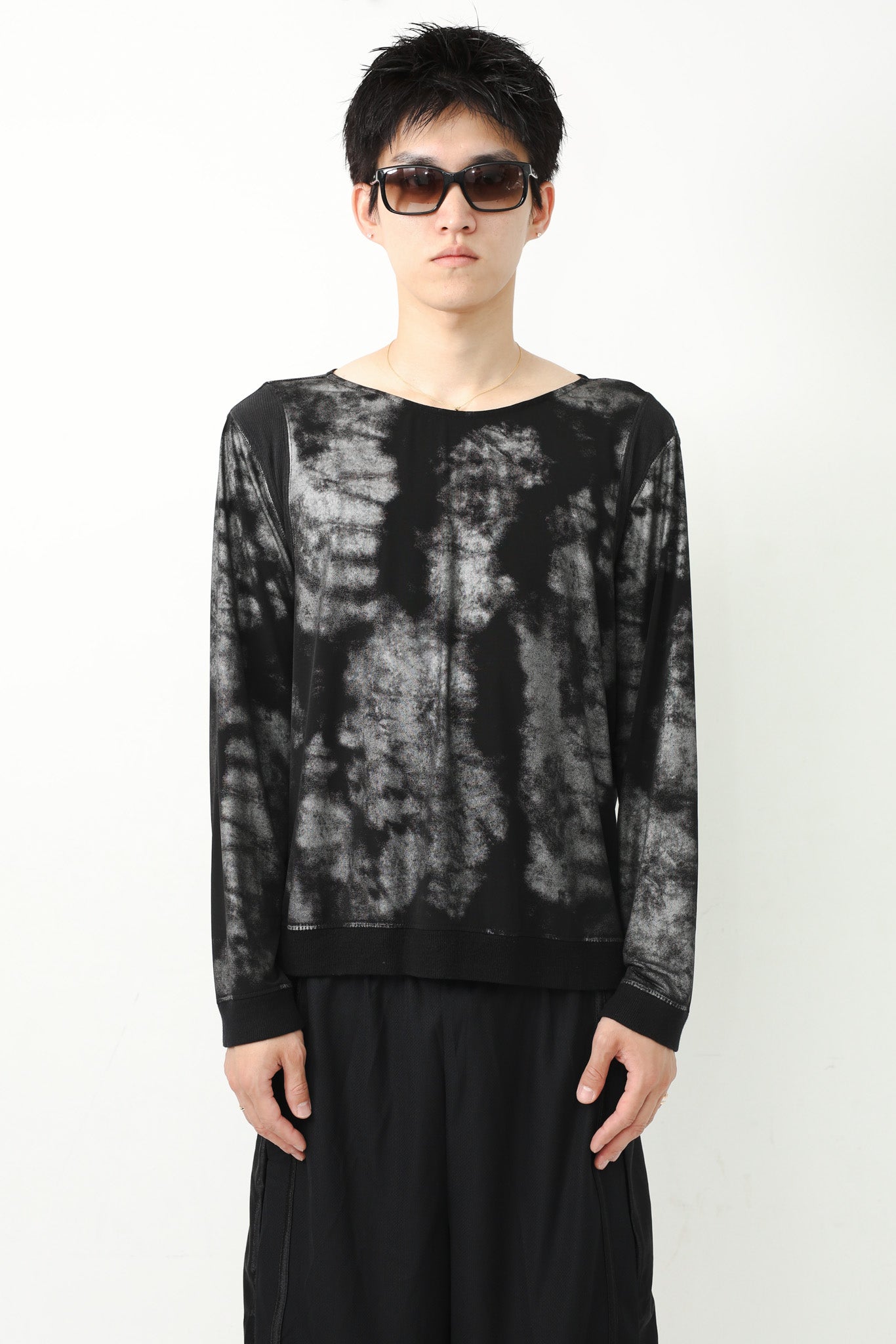 PRINTED LONG SLEEVE TOP – SULLEN TOKYO