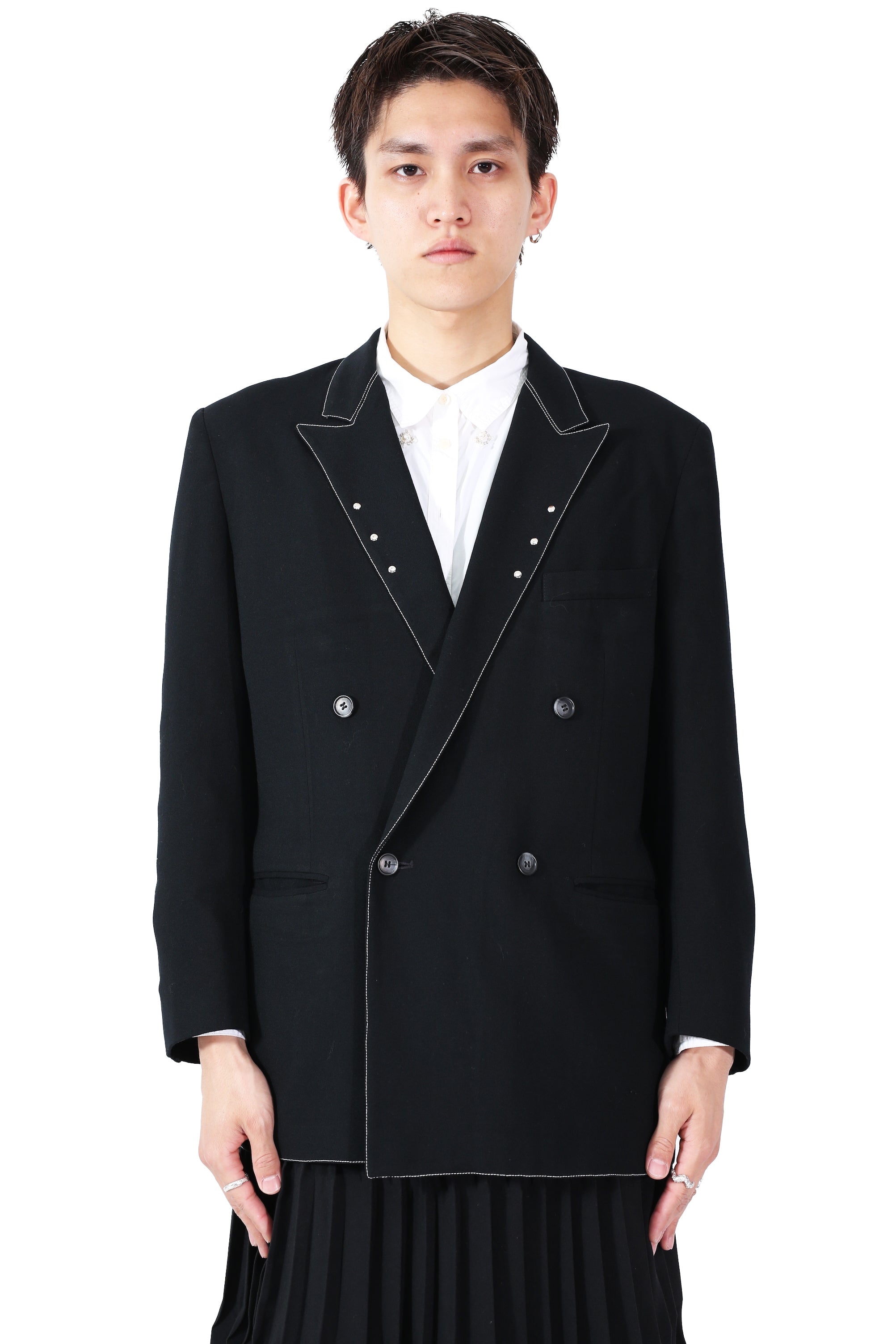 STITCHED DOUBLE TAILORED JACKET – SULLEN TOKYO