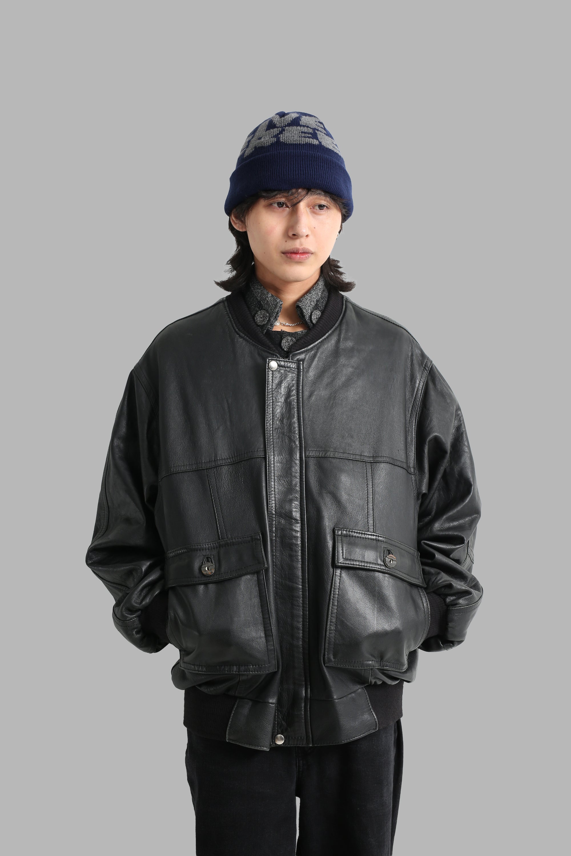 sullen tokyo leather short jacket レザー sullen tokyo 90's LEATHER SHORT BLOUSON