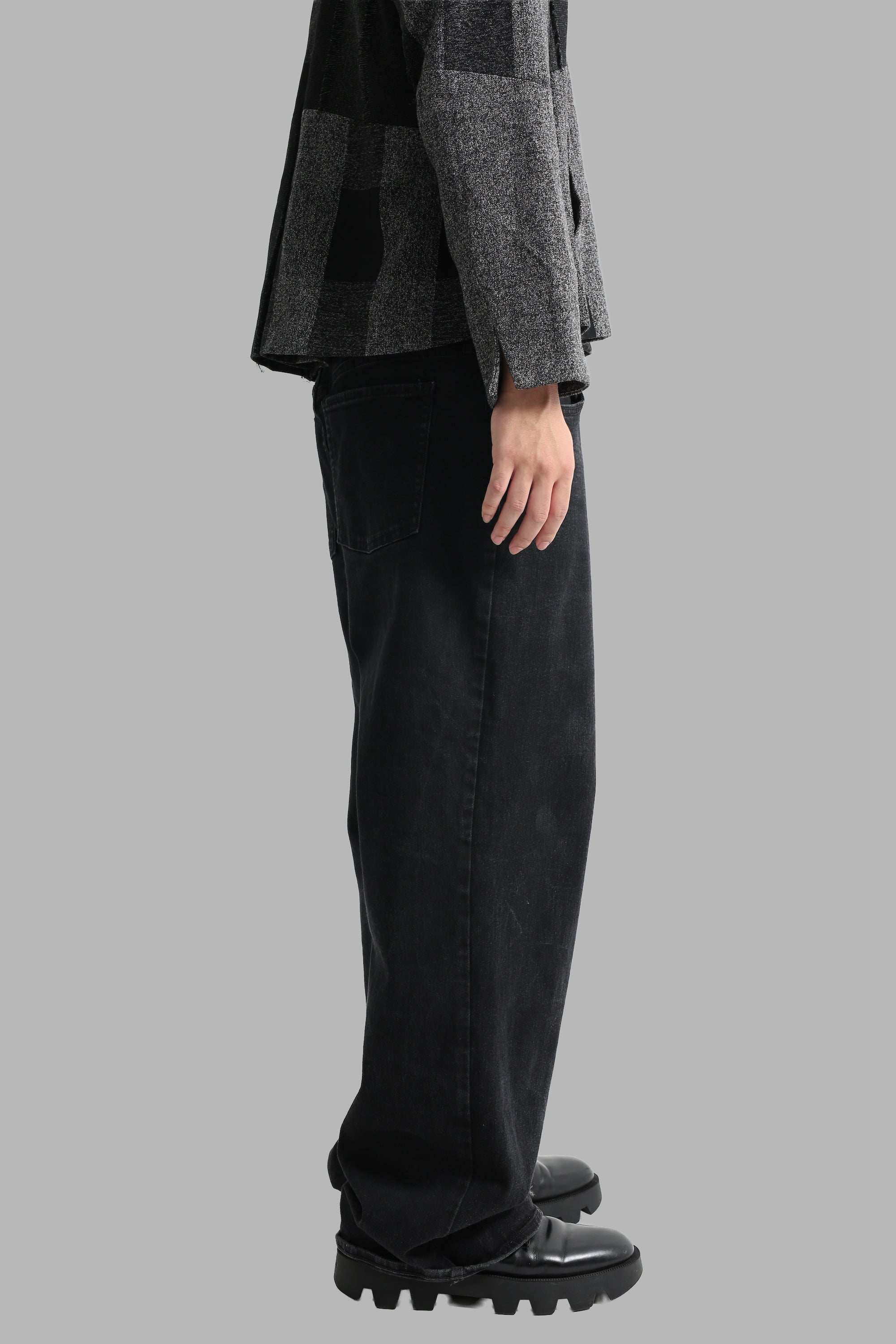 パンツ old gray slacks sullen パンツ old gray slacks sullen GREY WIDE TROUSERS – SULLEN TOKYO