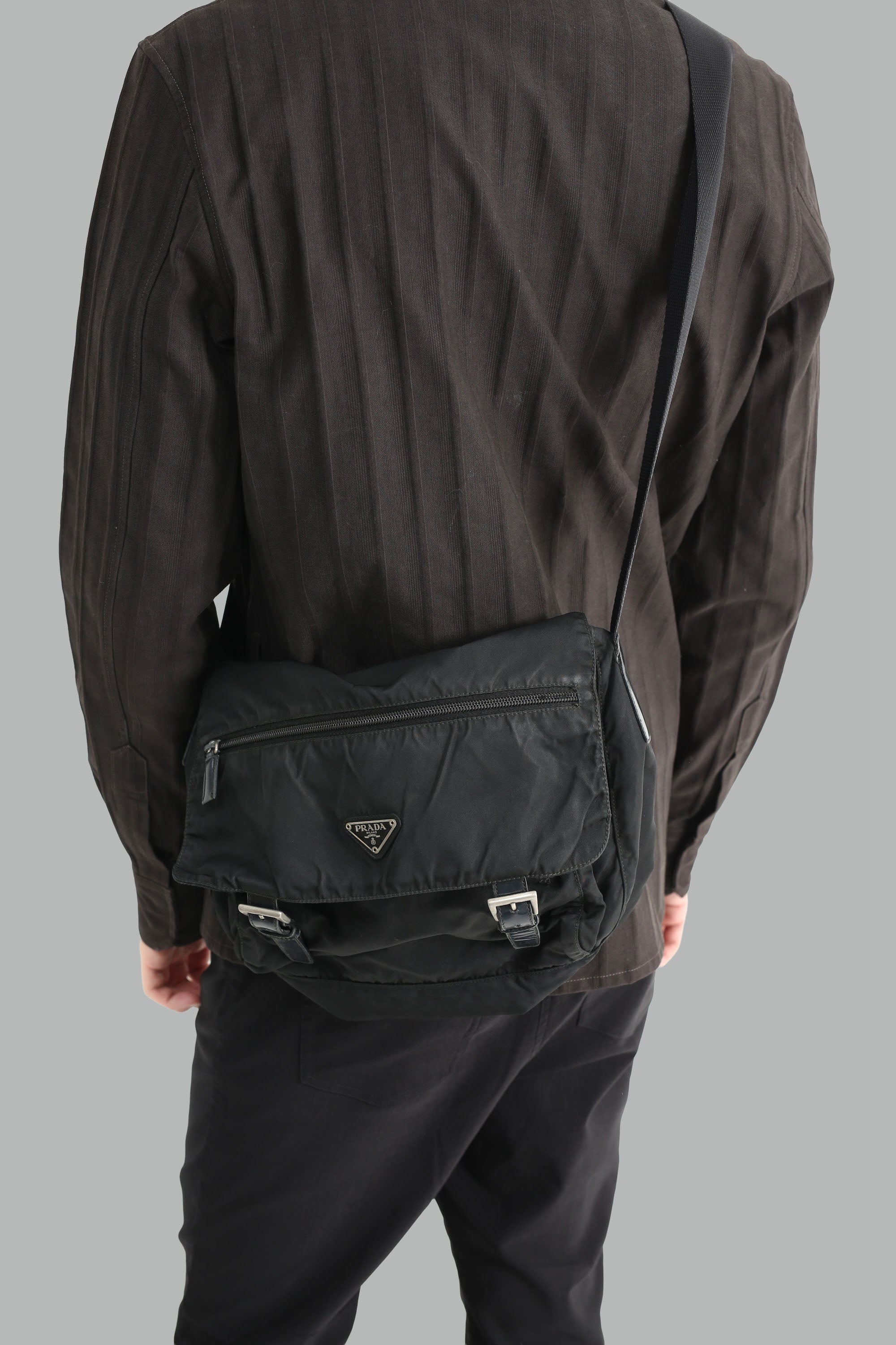 PRADA プラダ shoulderbag ナイロン archive 00s Prada Archive Nylon One Shoulder Bag - メルカリ