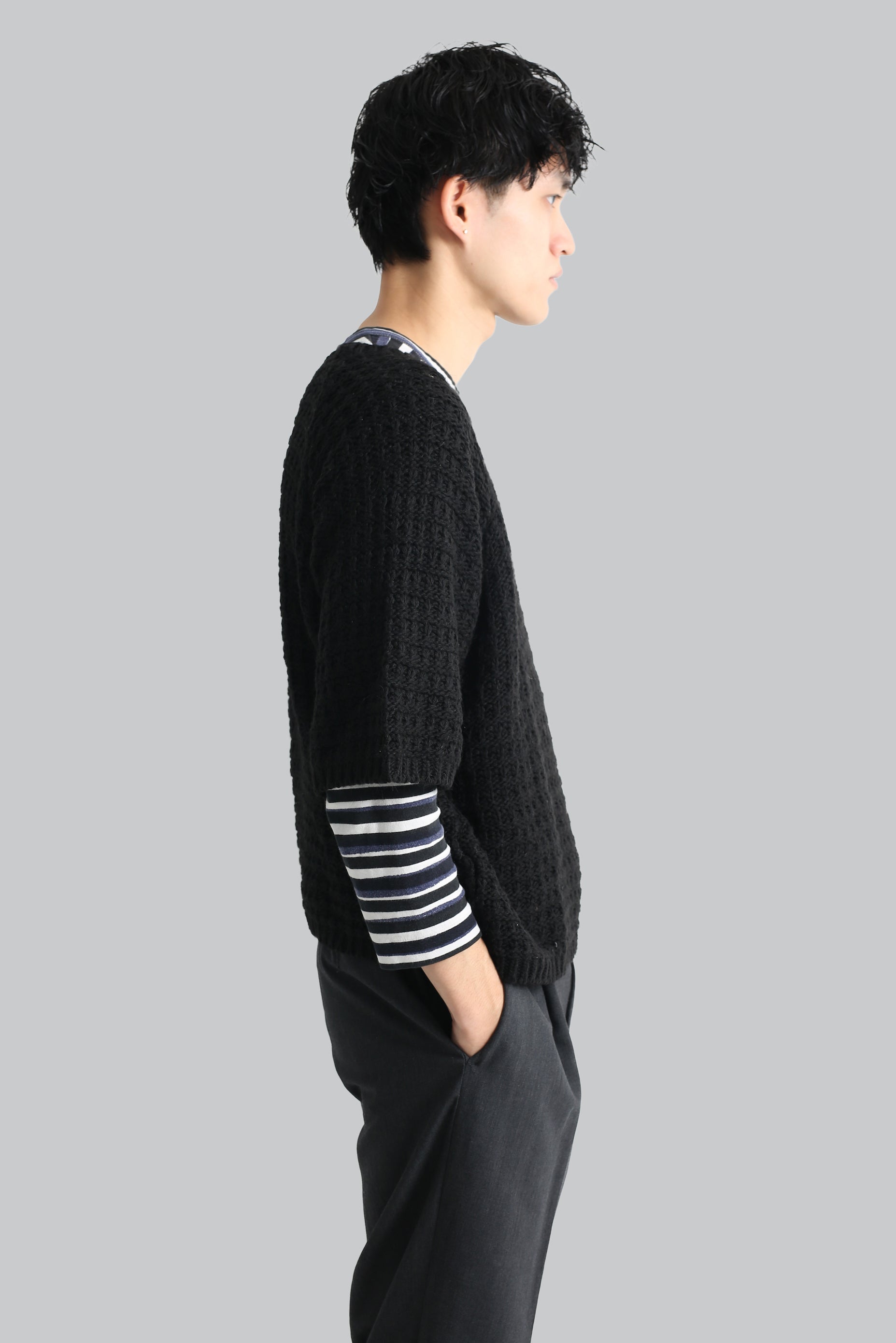 トップス sullen tokyo mesh skipper knit shirt トップス sullen tokyo mesh skipper knit shirt SKIPPER KNIT