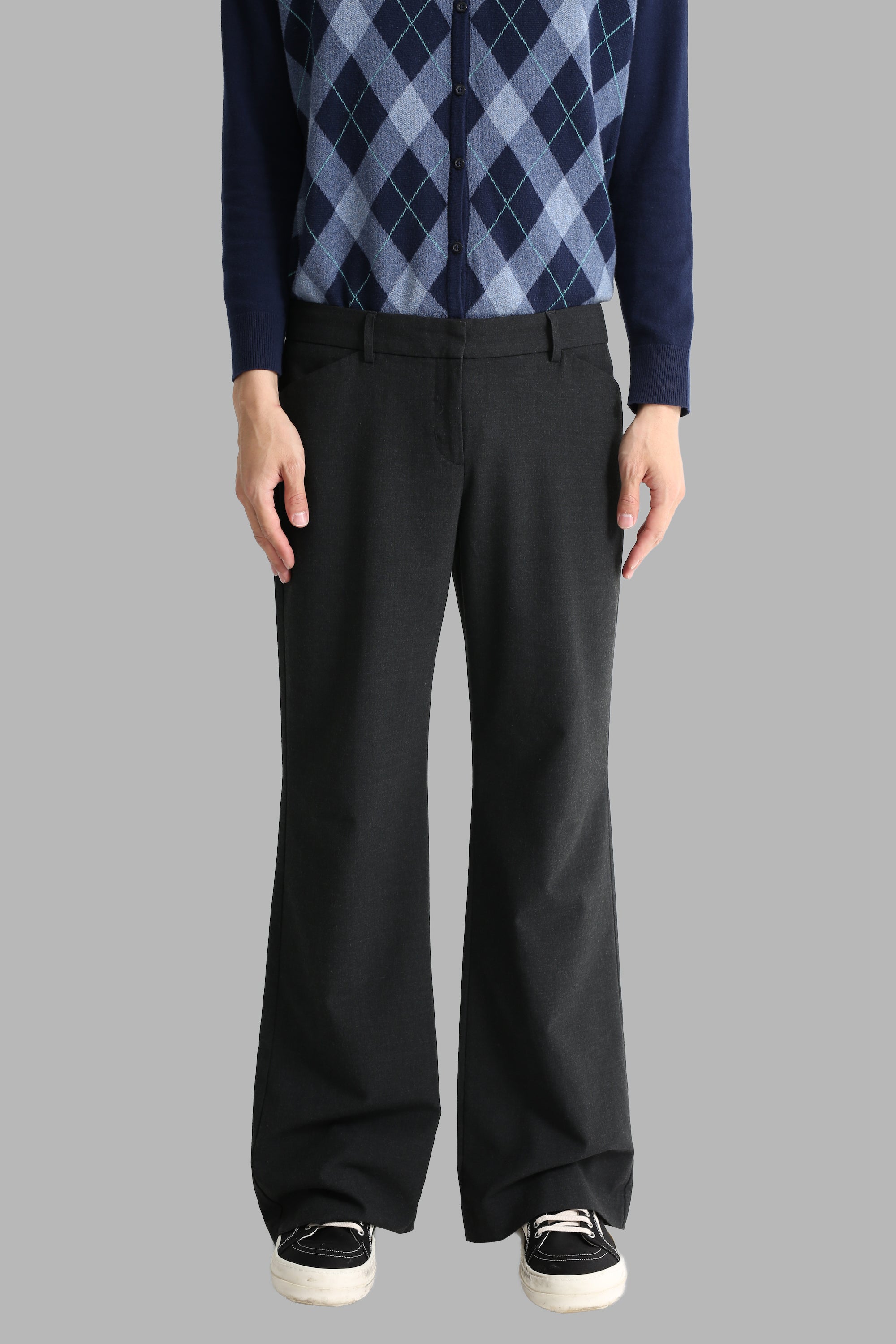 SULLEN TOKYO フレアスラックス vintage GREY FLARE TROUSERS – SULLEN TOKYO