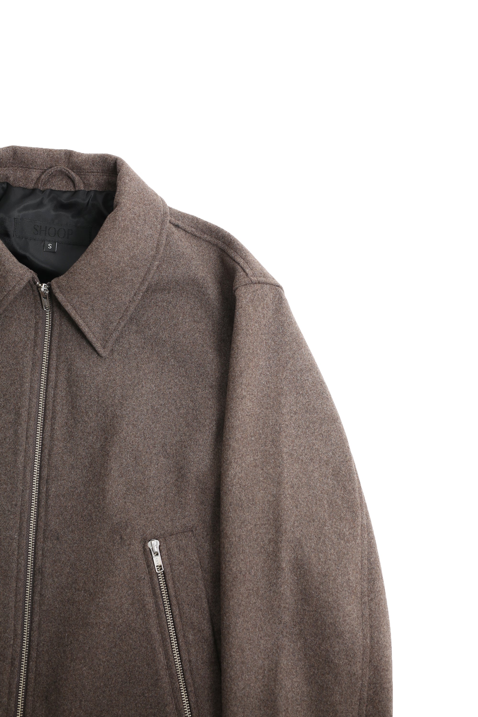 EVERYDAY ZIPPER JACKET - TAUPE – SULLEN TOKYO