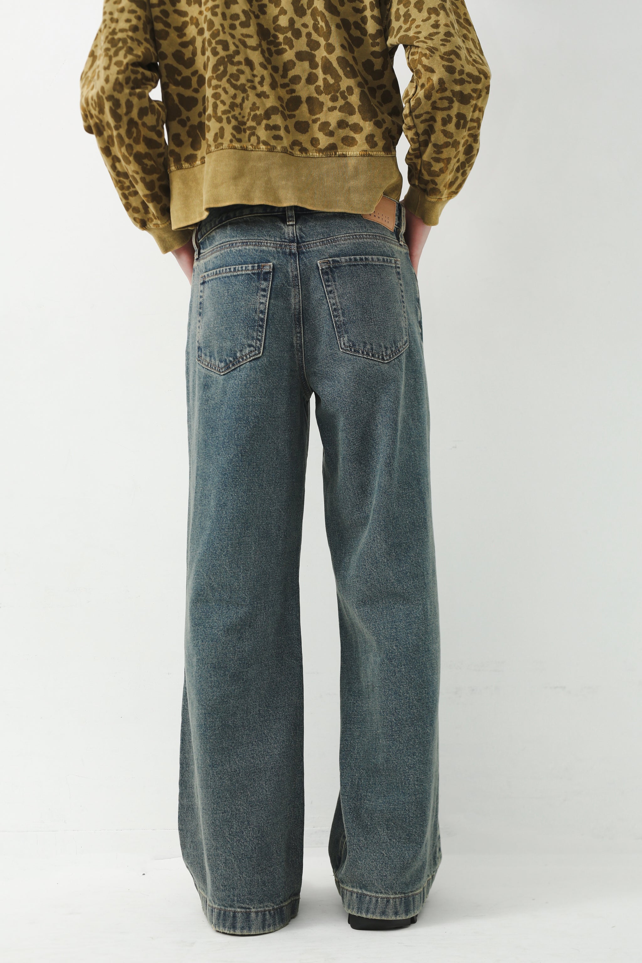 WASHED WIDE DENIM PANTS – SULLEN TOKYO