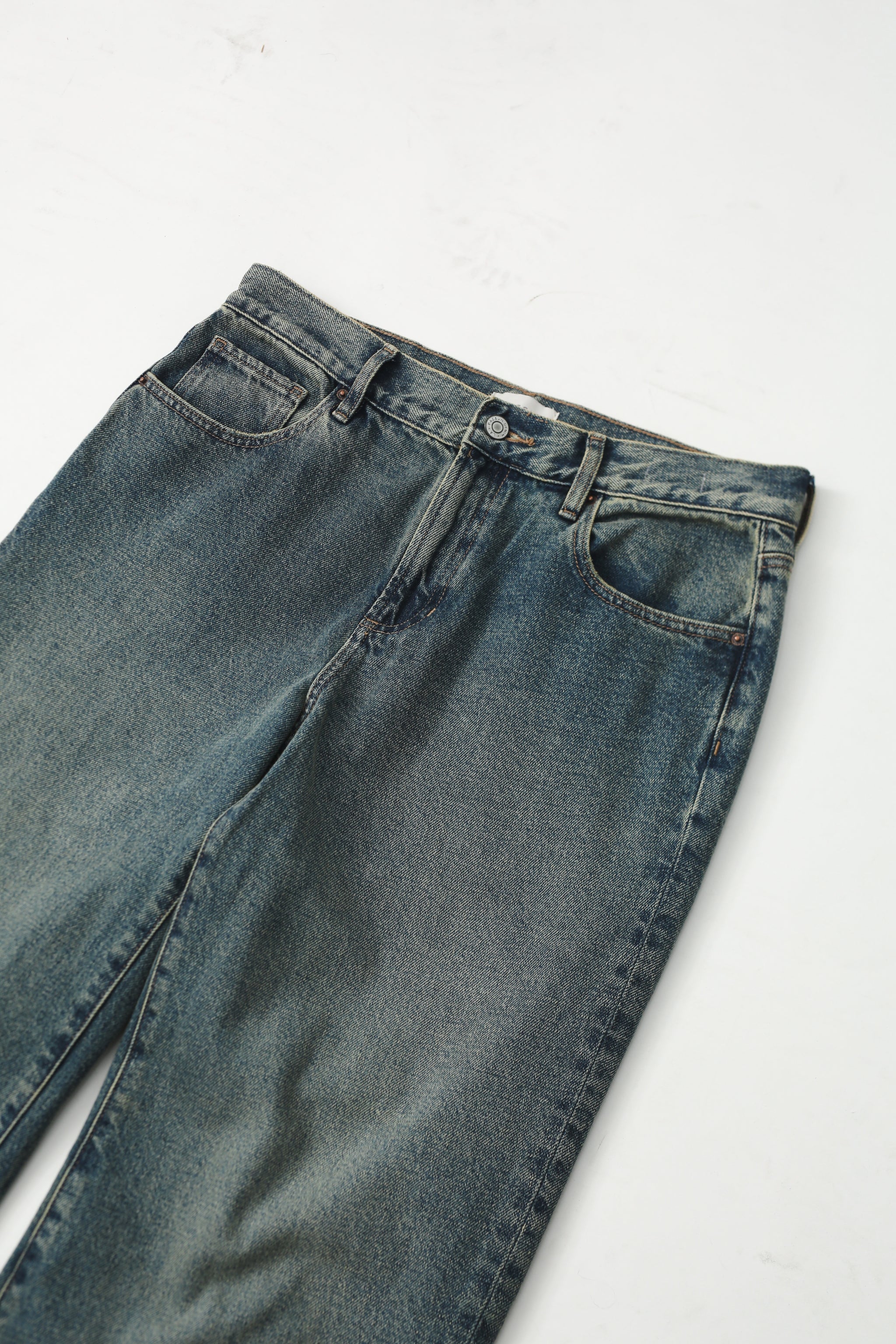 WASHED WIDE DENIM PANTS – SULLEN TOKYO