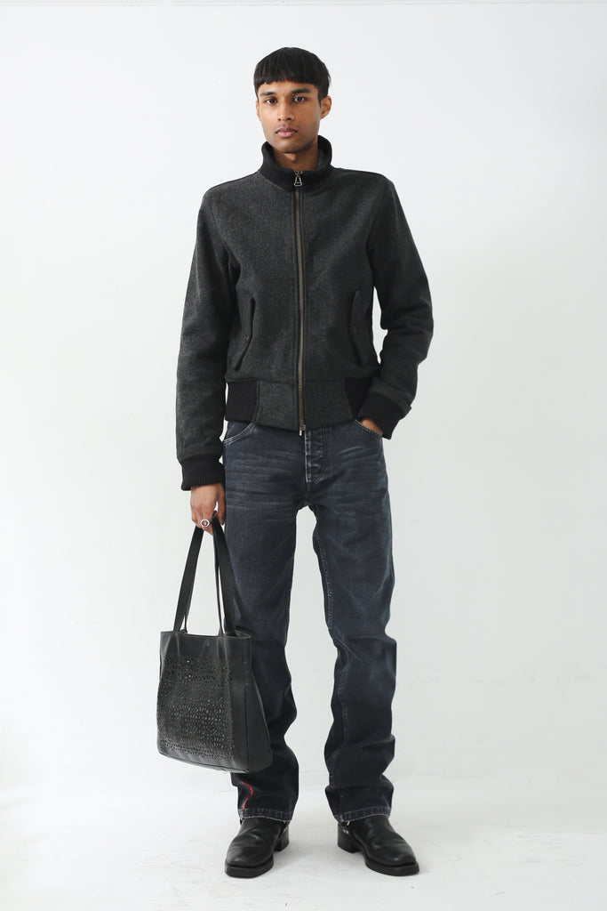 ジャケット・アウター sullen tokyo leather piping down jacket sullen tokyo leather piping down jacket