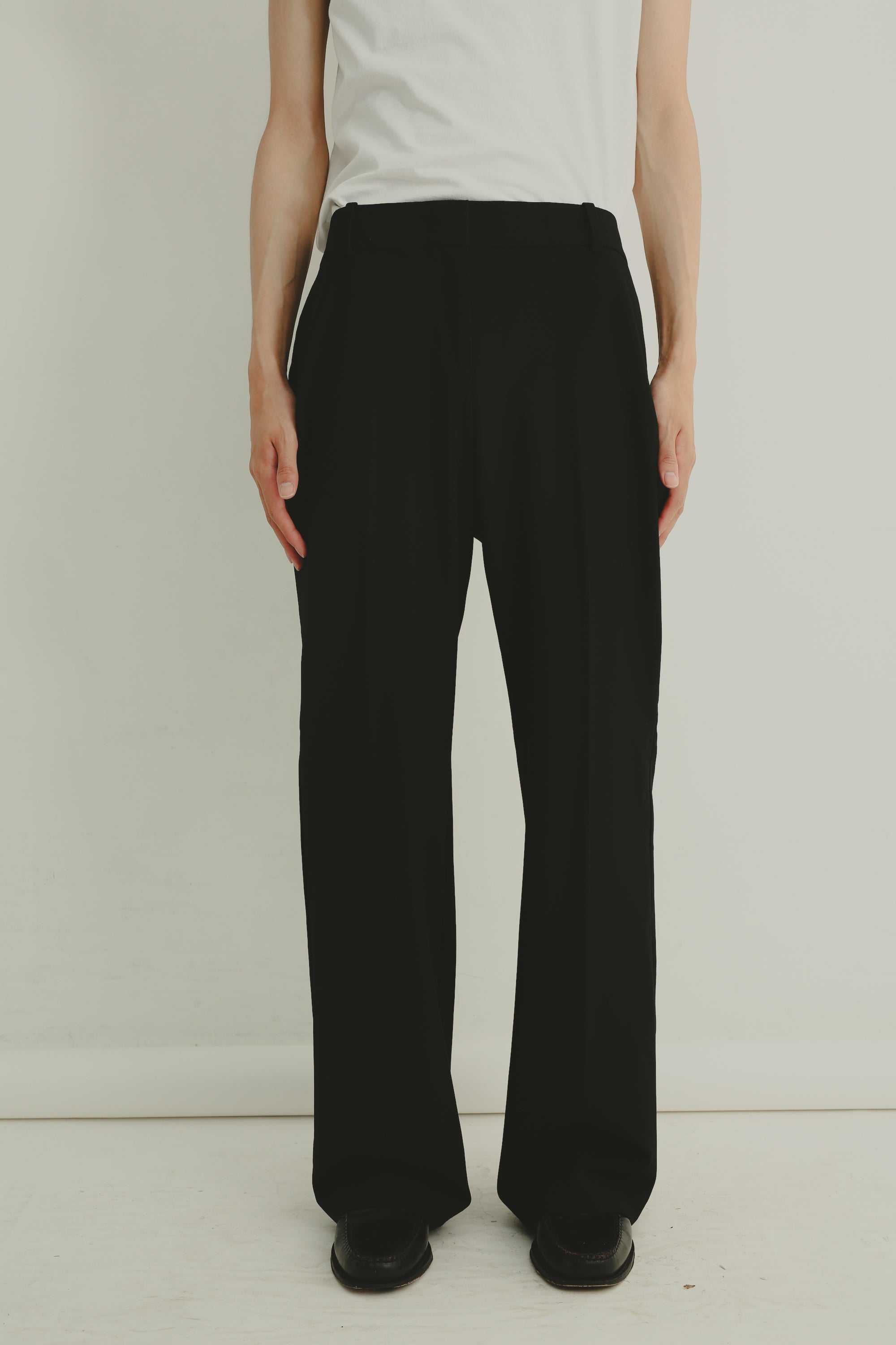 パンツ 00s black mode wide slacks sullen tokyo WIDE TROUSERS – SULLEN TOKYO