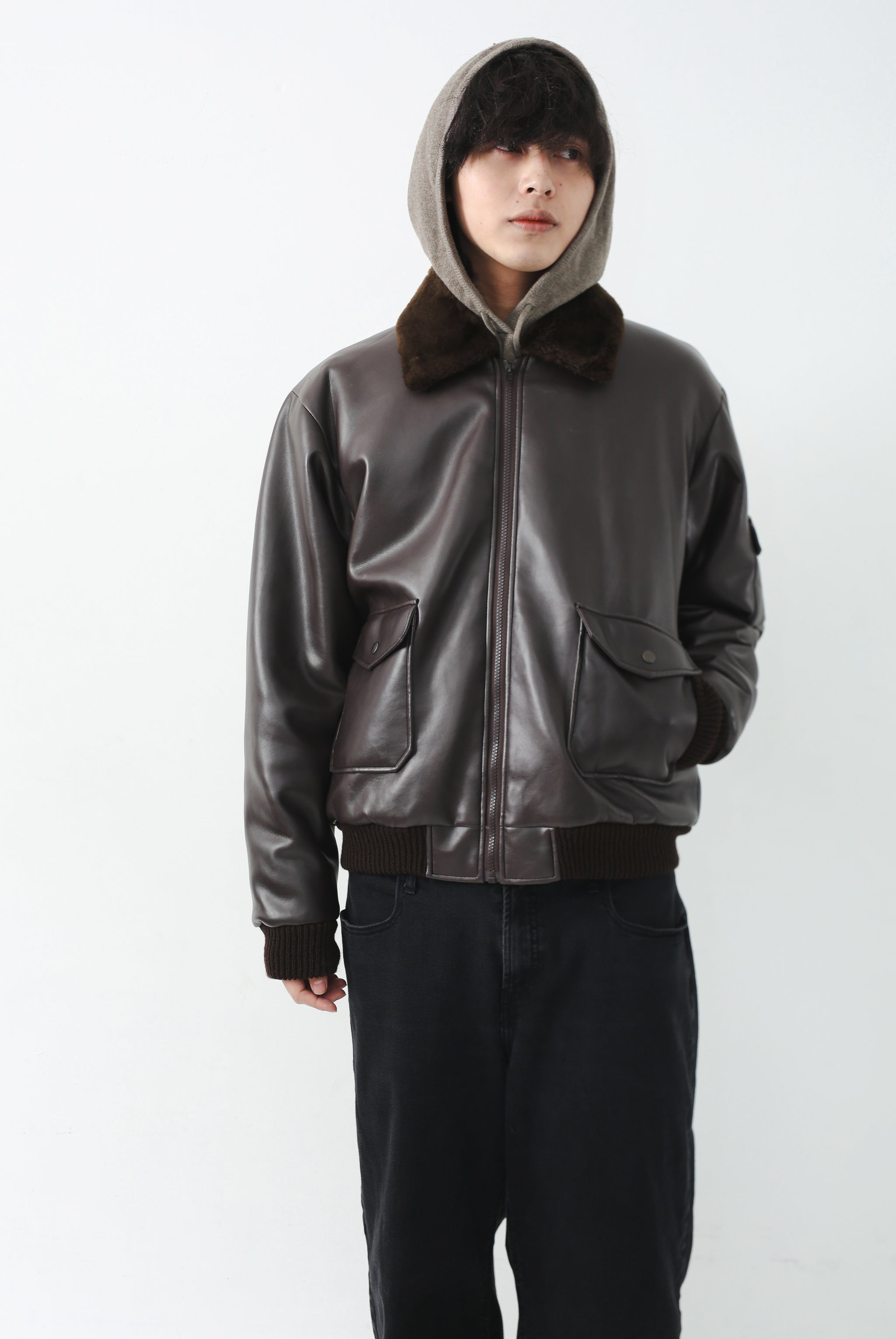 90's Vintage Mouton Fur Jacket sullen SULLEN TOKYO FUR DOWN JACKET