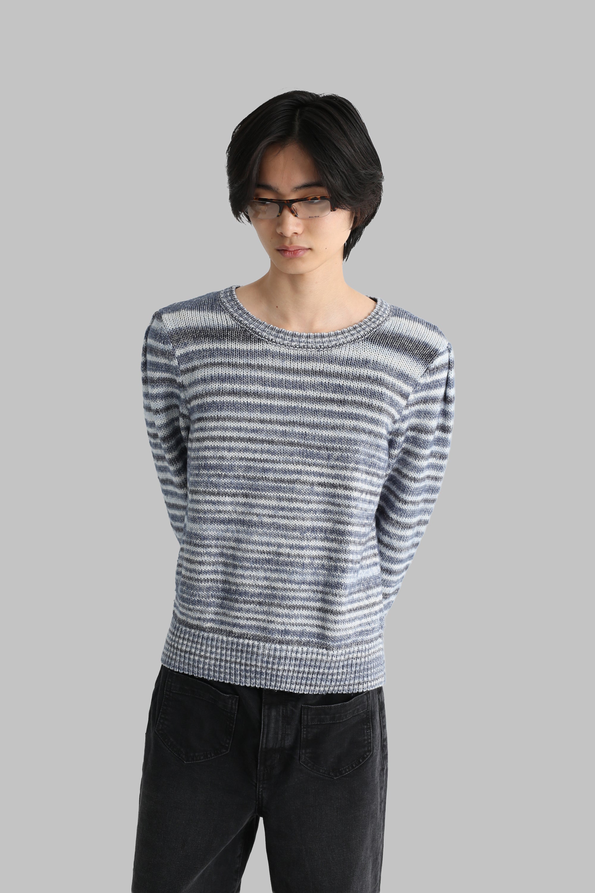 BORDER KNIT SWEATER – SULLEN TOKYO
