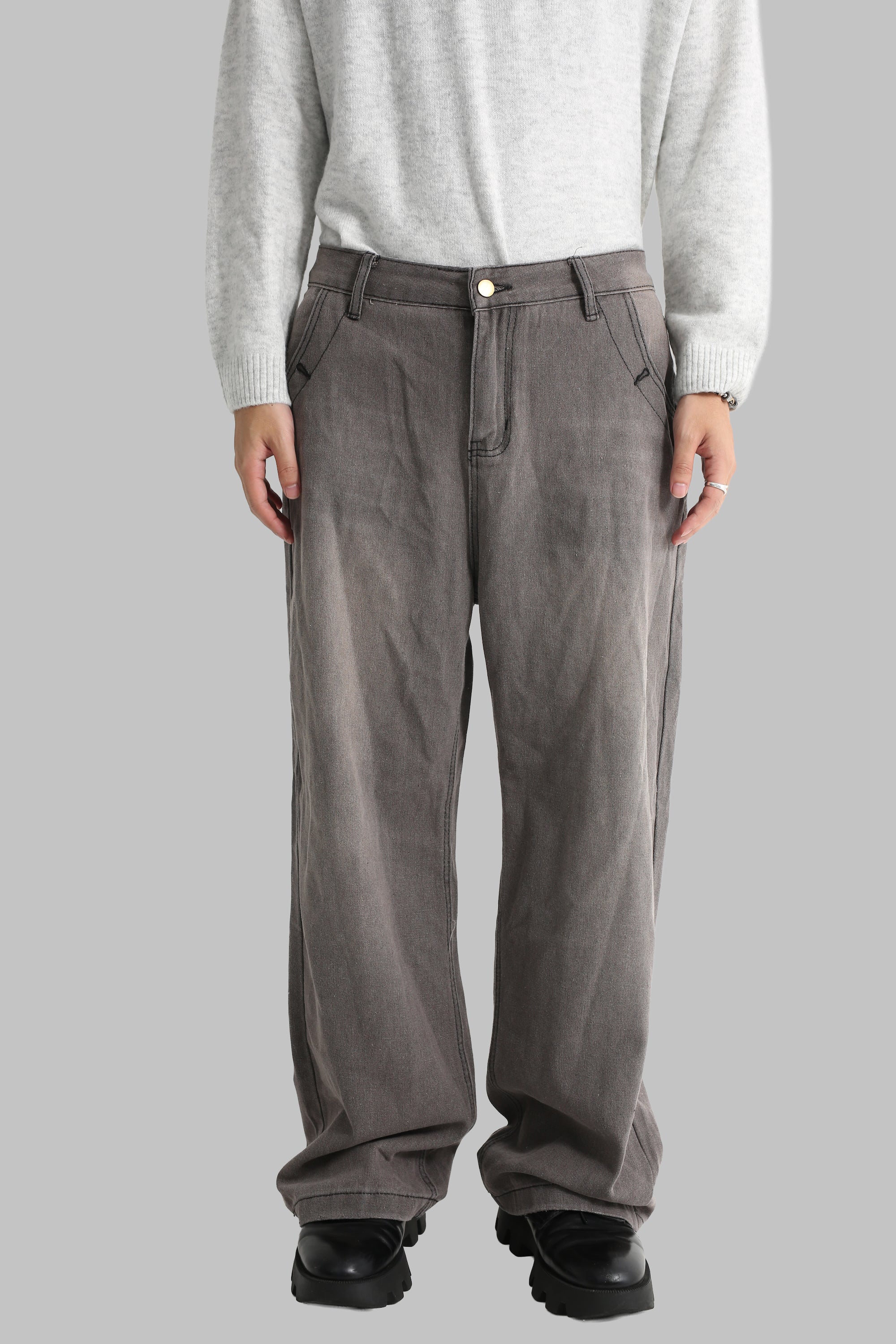 パンツ CENTER SEAM SOLOTEX DENIM SLACKS パンツ CENTER SEAM SOLOTEX DENIM SLACKS CENTER SEAM SOLOTEX