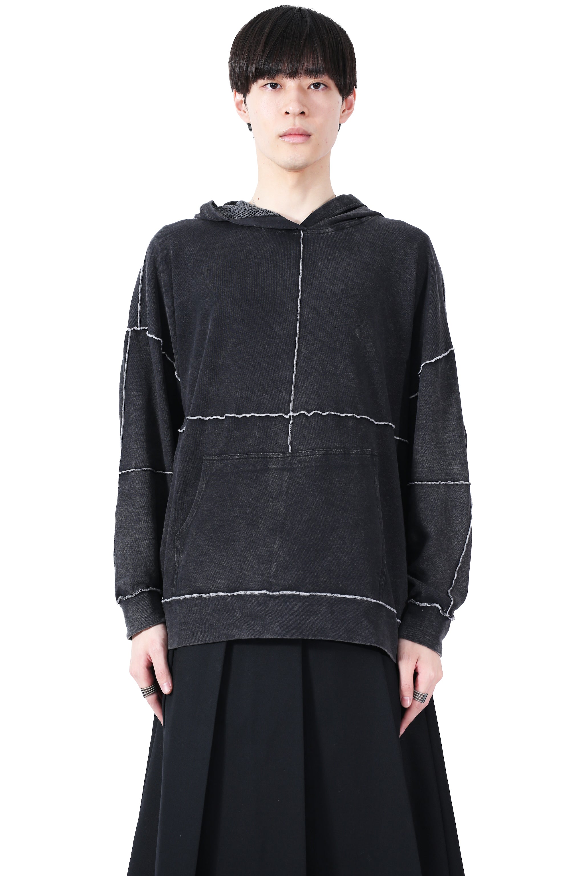 FADED PIPING KNIT HOODIE – SULLEN TOKYO