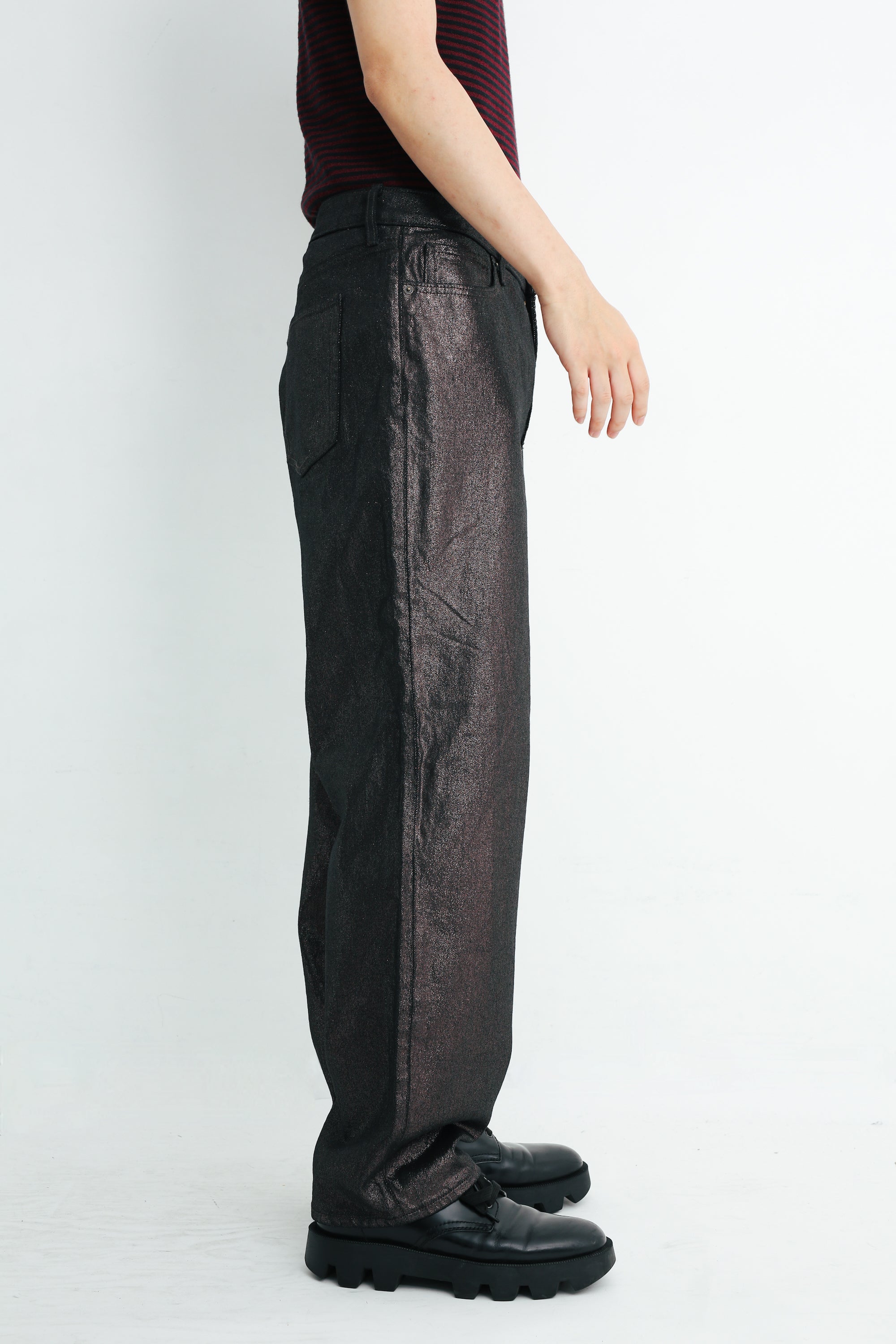 パンツ sullen wide pants GLITTER WIDE DENIM PANTS – SULLEN TOKYO