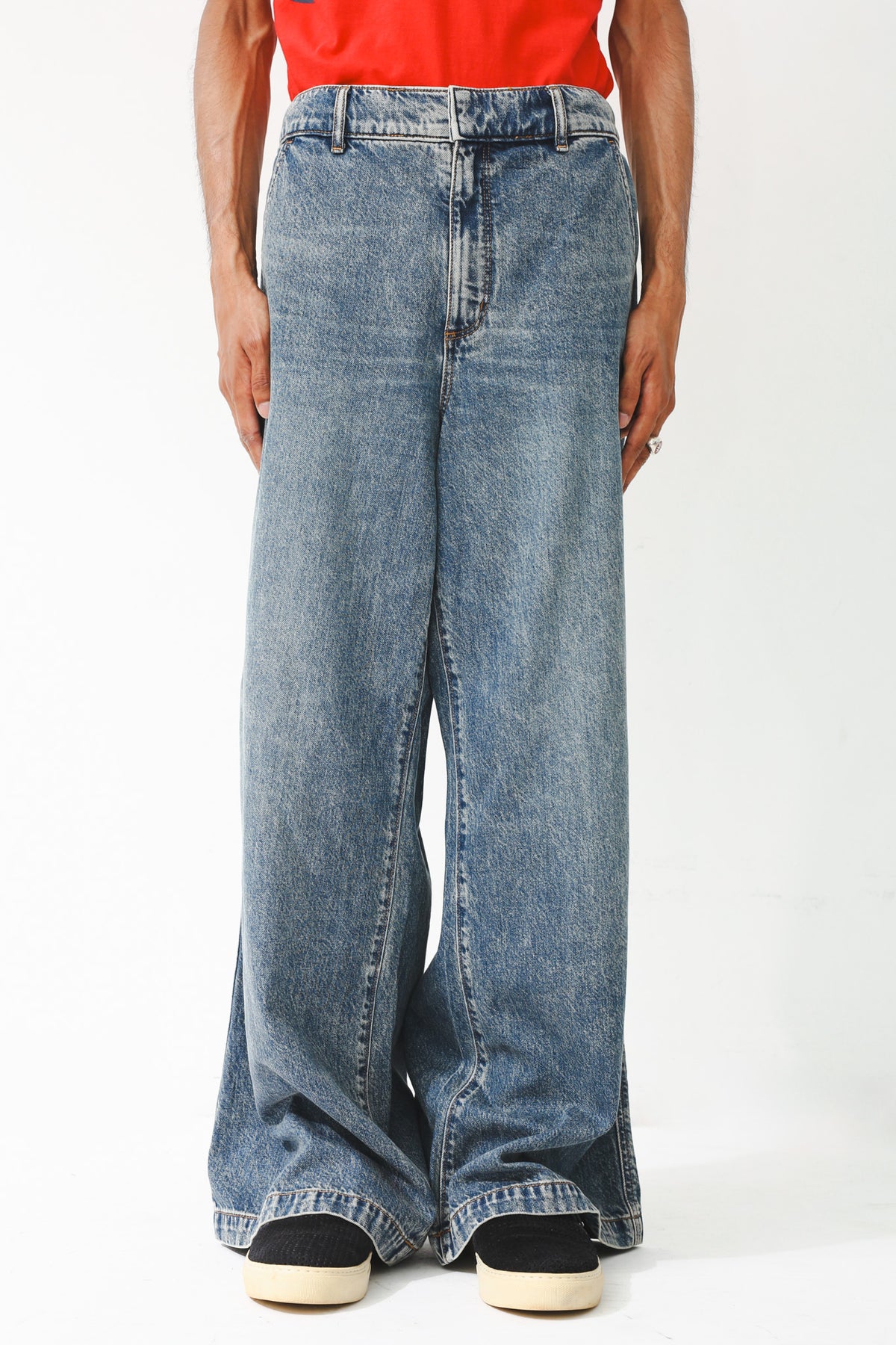 WIDE DENIM TROUSERS – SULLEN TOKYO