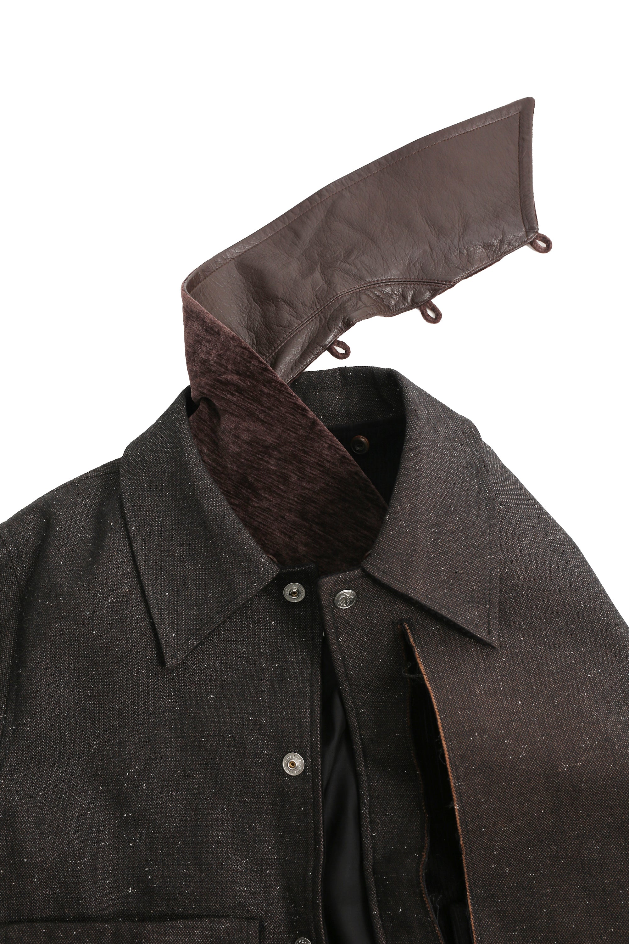 PEELD OFF JACKET - BROWN – SULLEN TOKYO