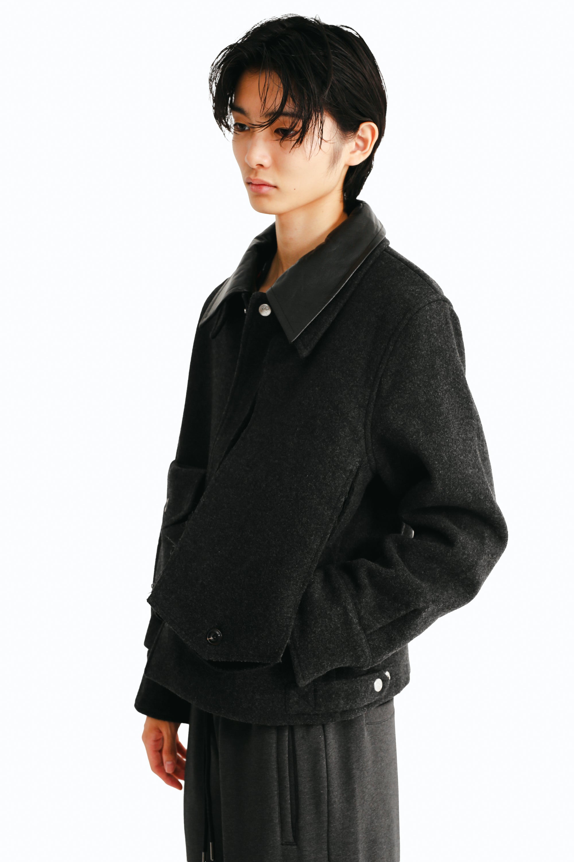 PEELD OFF JACKET - GREY – SULLEN TOKYO