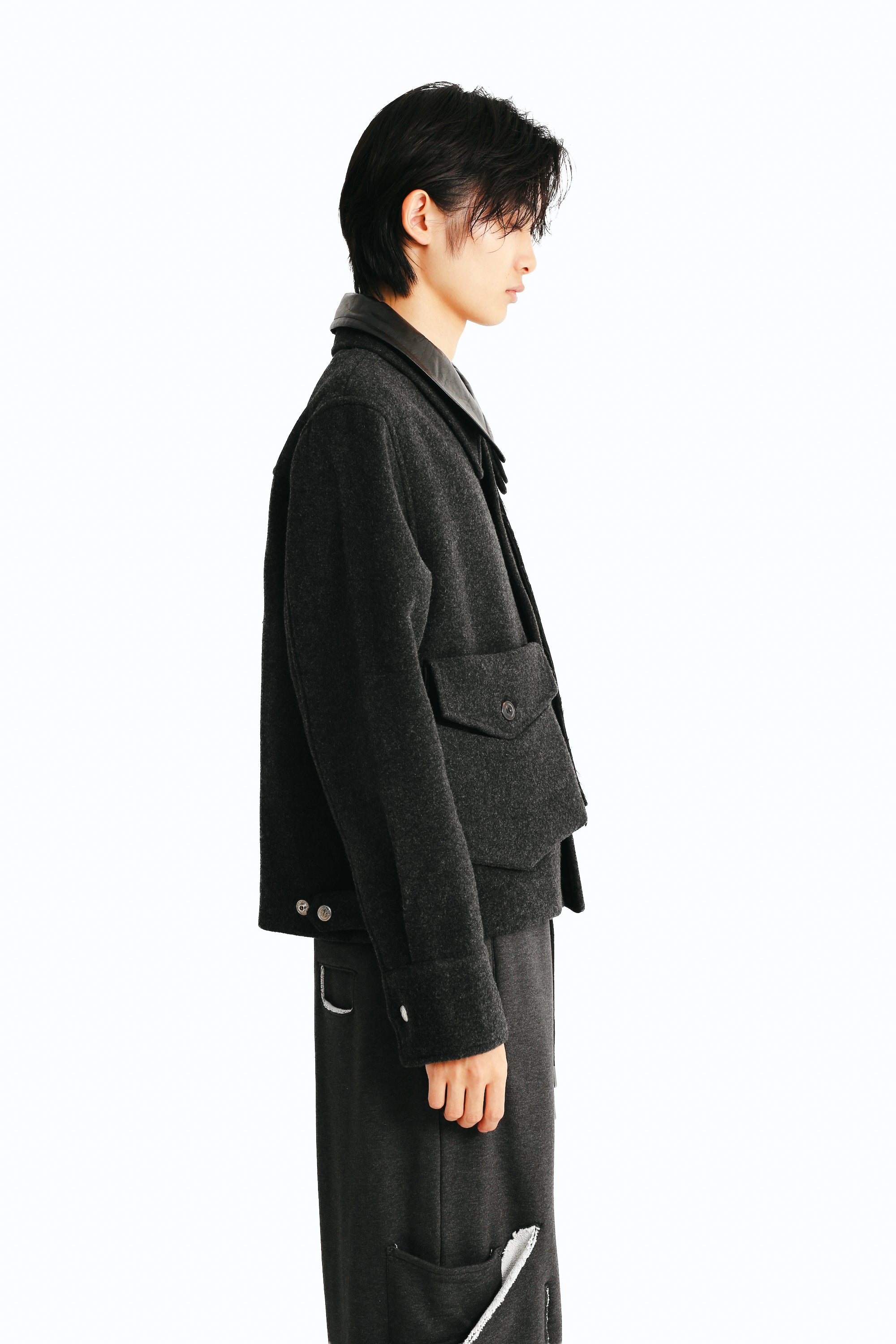 PEELD OFF JACKET - GREY – SULLEN TOKYO