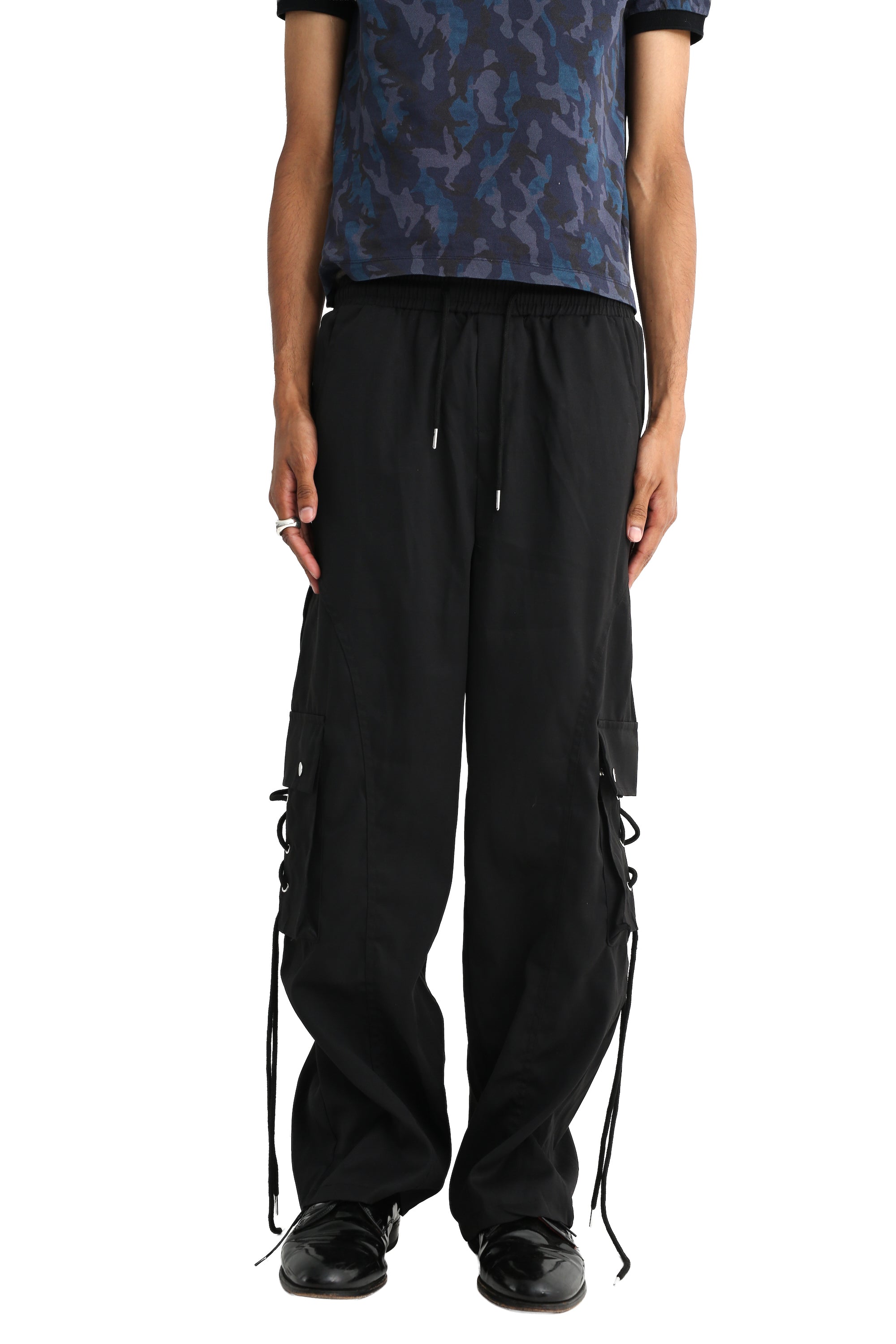 パンツ sullen tokyo/nylon cargo pants DRAW STRING CARGO WIDE TROUSERS – SULLEN TOKYO