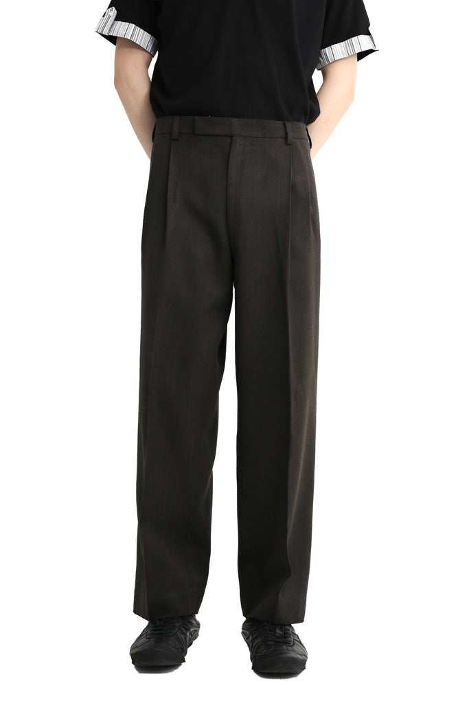 パンツ 90s black wide slacks shorts sullentokyo SULLEN TOKYO