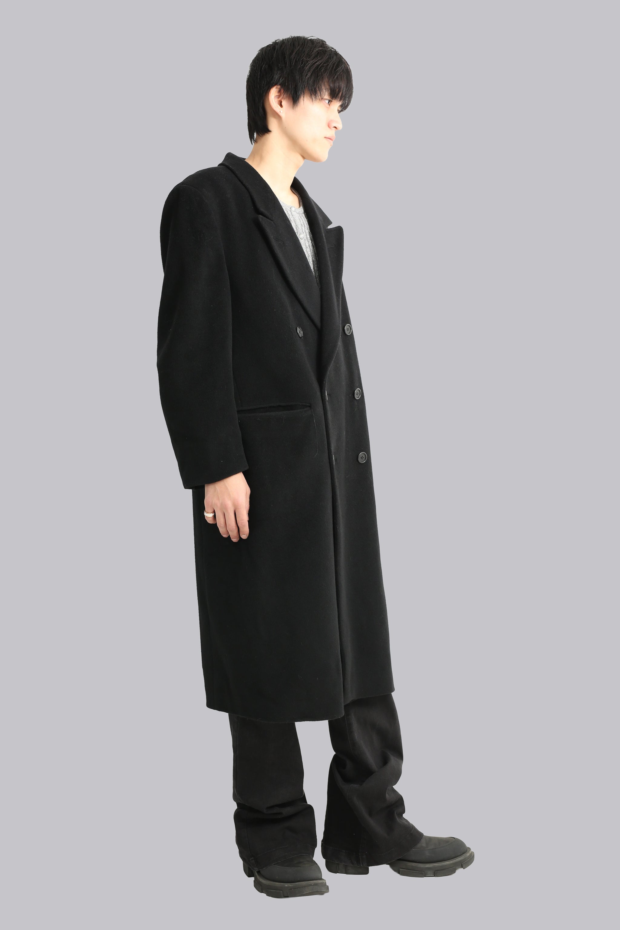 WOOL DOUBLE CHESTERFIELD COAT – SULLEN TOKYO