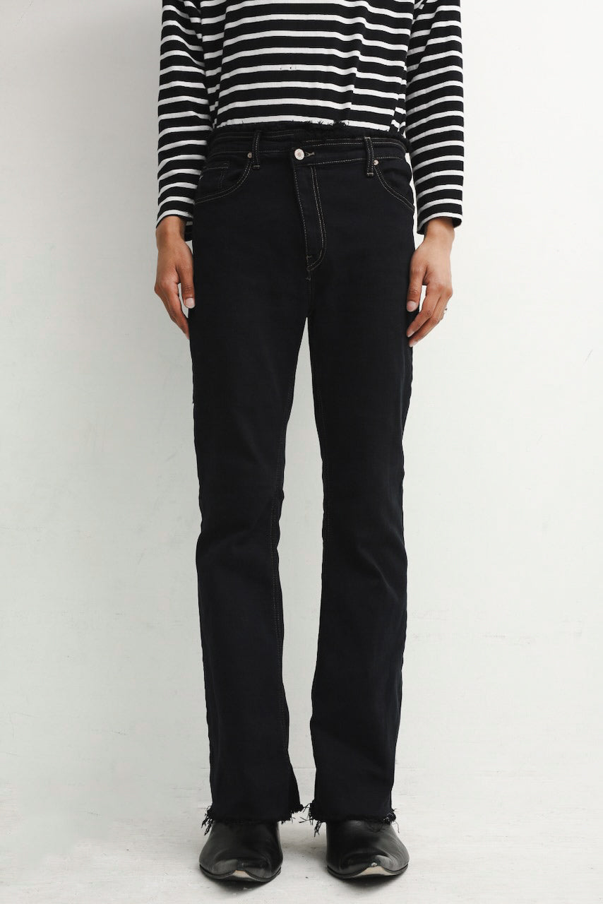 00s archive 海外製 フレアスラックス 黒色 sullentokyo PANTS – SULLEN TOKYO