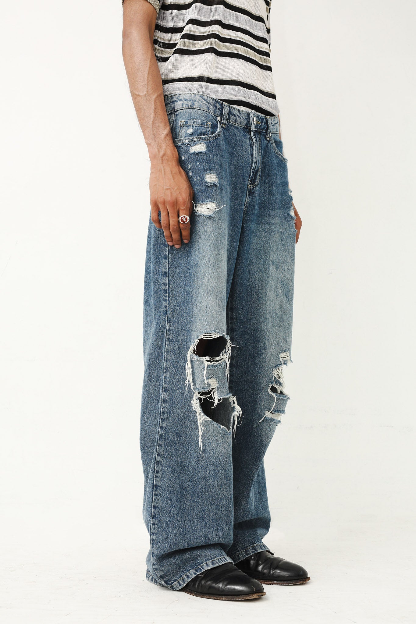 sullen tokyo WIDE DENIM PANTS Sullen Tokyo】 WIDE LEG DENIM PANTS