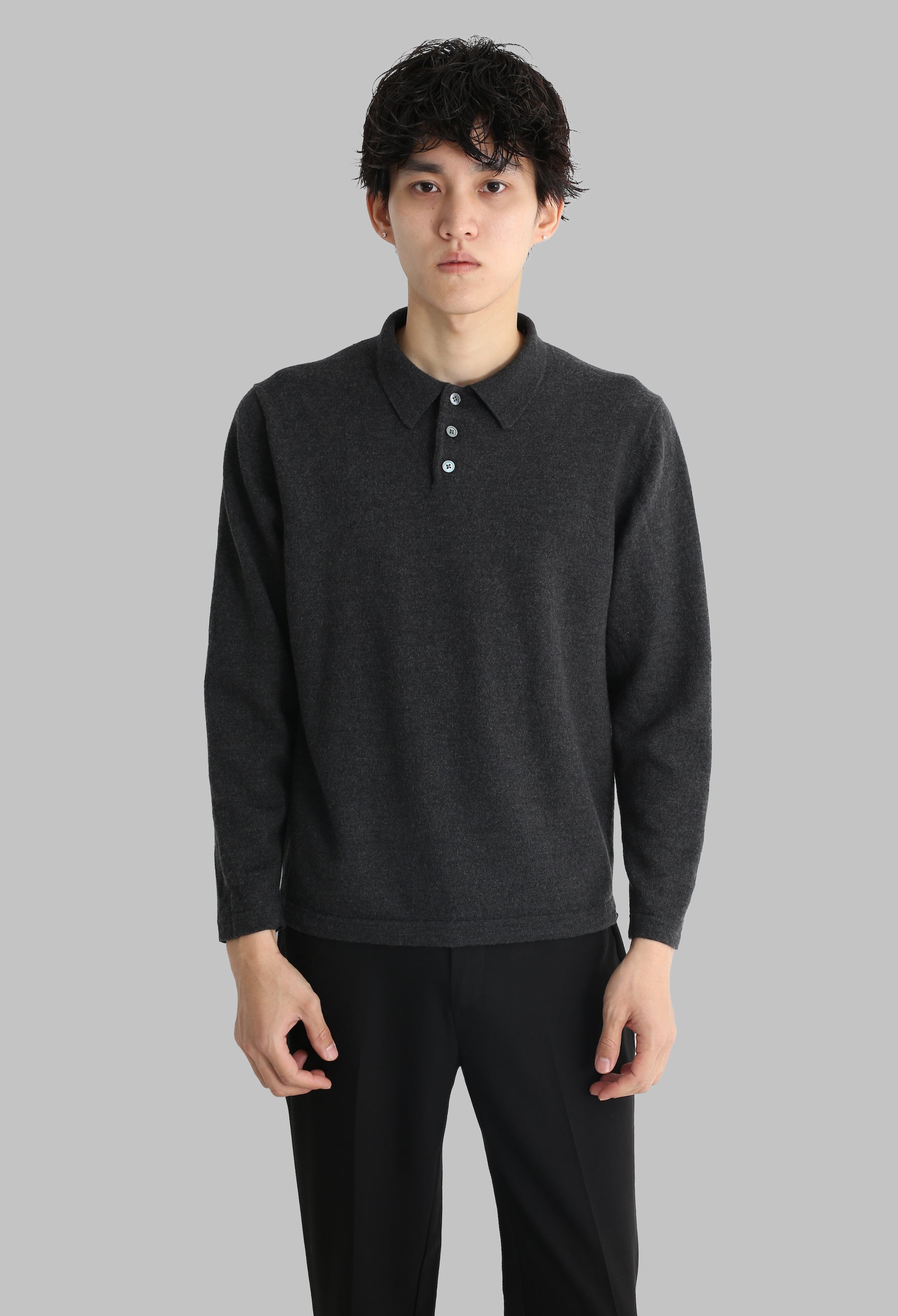 KNIT POLO SHIRT – SULLEN TOKYO