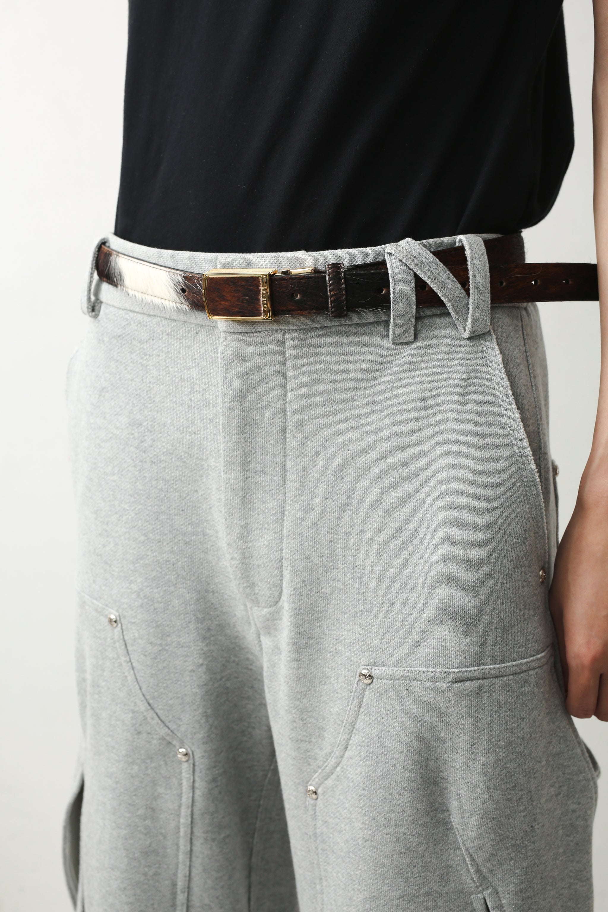 REVERSIBLE PONY CALFSKIN BELT – SULLEN TOKYO