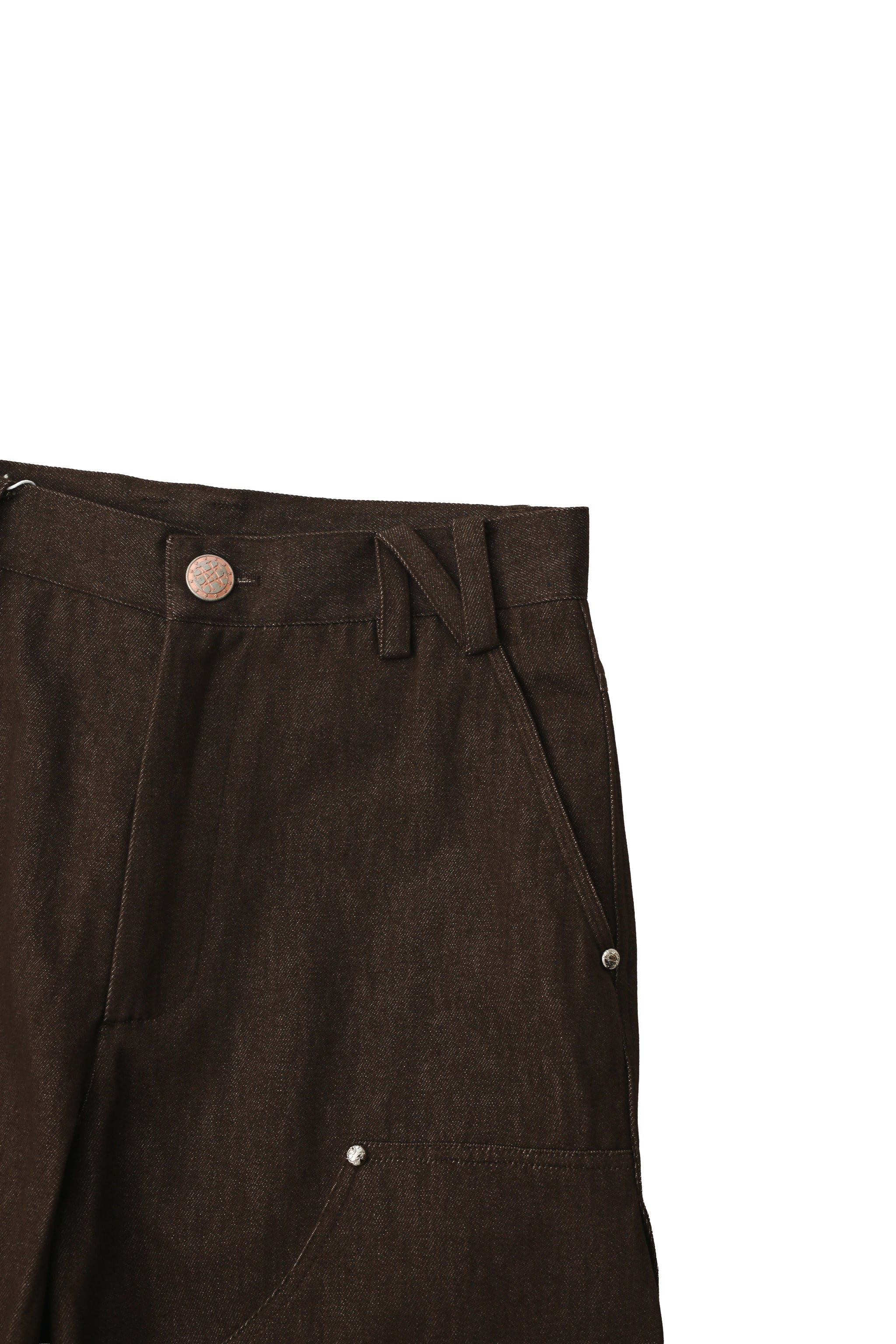 NEO PLEAT LOGGER DENIM - BROWN – SULLEN TOKYO
