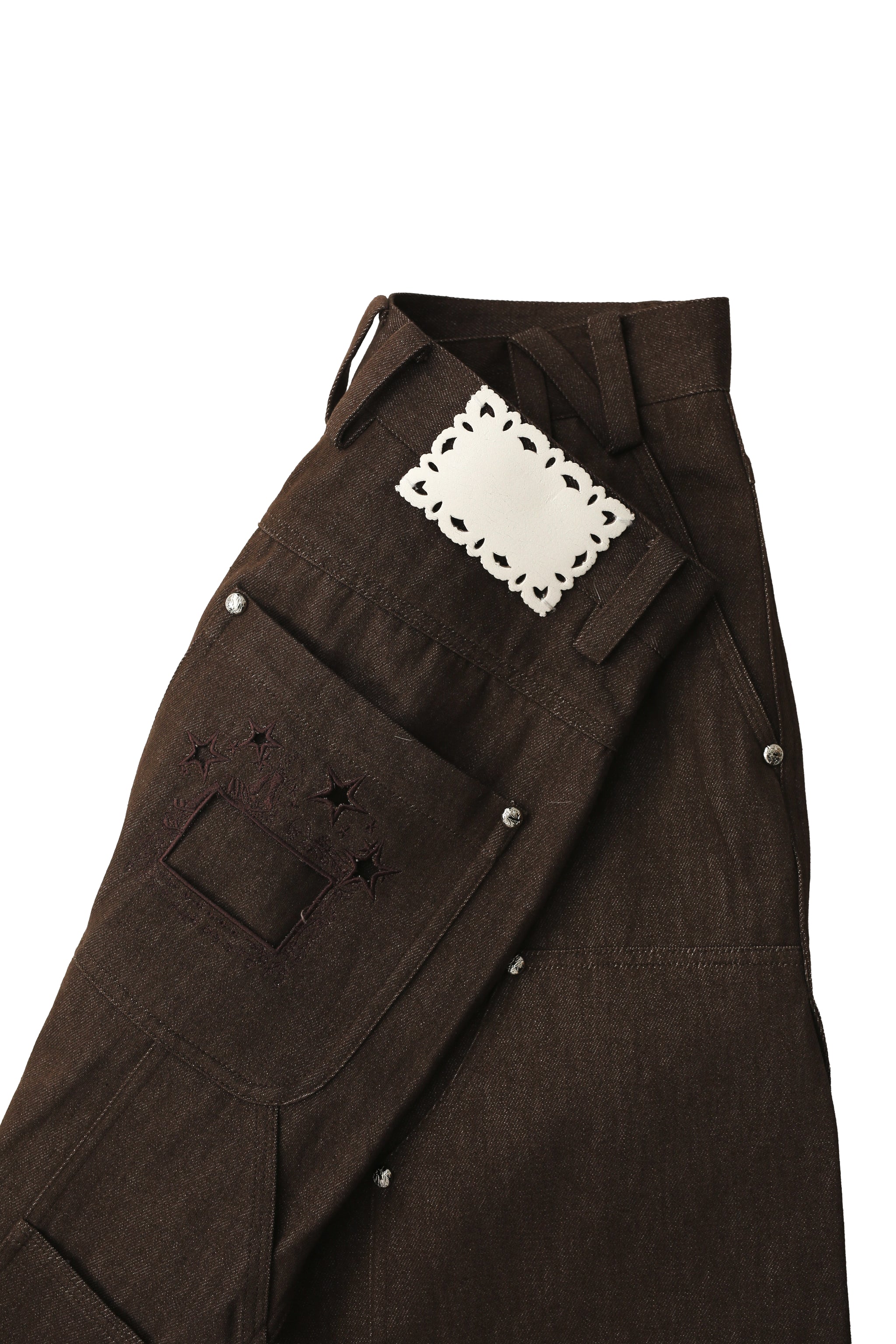 NEO PLEAT LOGGER DENIM - BROWN – SULLEN TOKYO