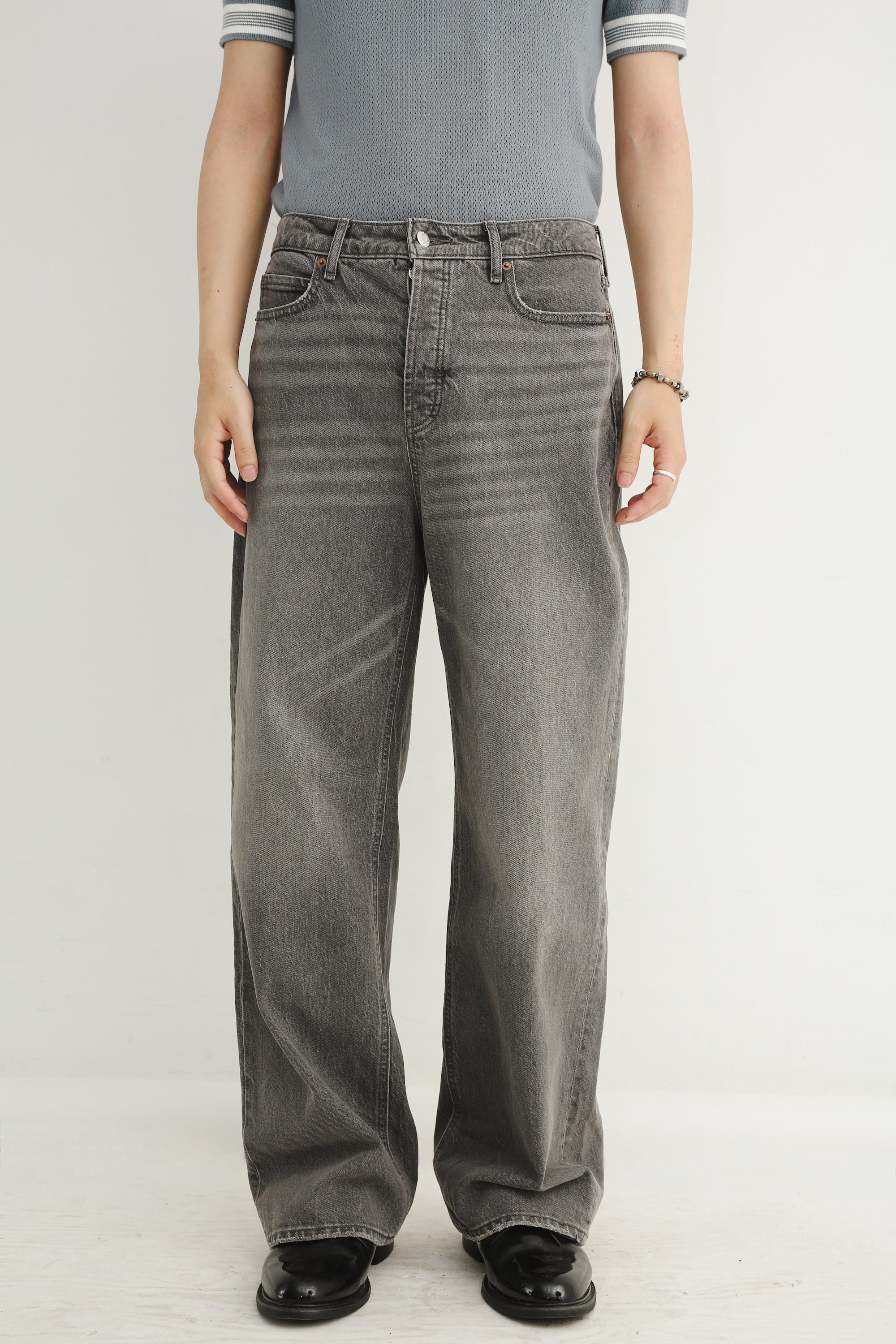 WASHED BAGGY DENIM PANTS – SULLEN TOKYO