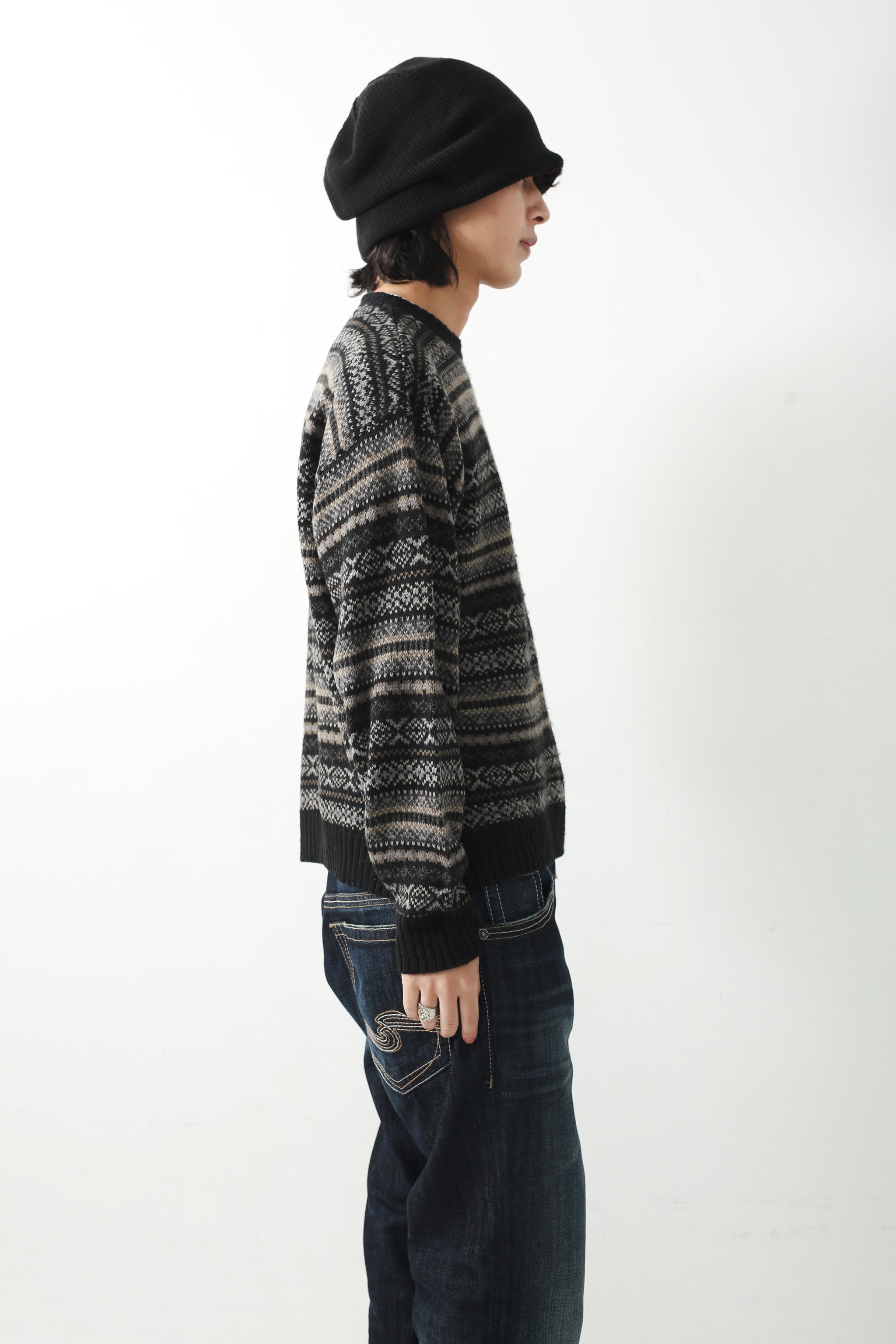 トップス SULLEN TOKYO SHGGY KNIT SWEATER NORDIK KNIT SWEATER – SULLEN TOKYO