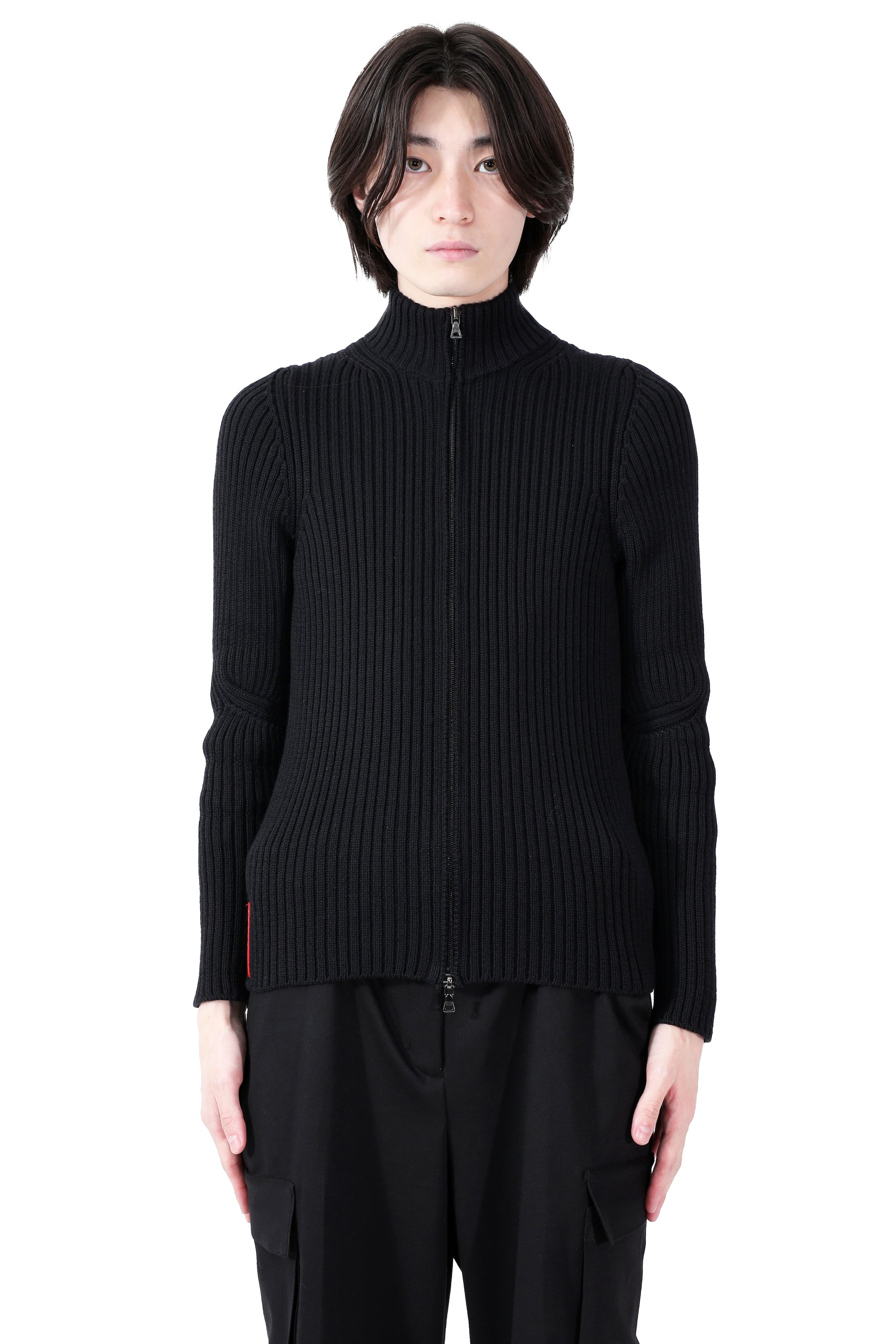 PRADA SPORTS DRIVERS RIB KNIT SWEATER – SULLEN TOKYO PRADA SPORTS DRIVERS RIB KNIT SWEATER – SULLEN TOKYO
